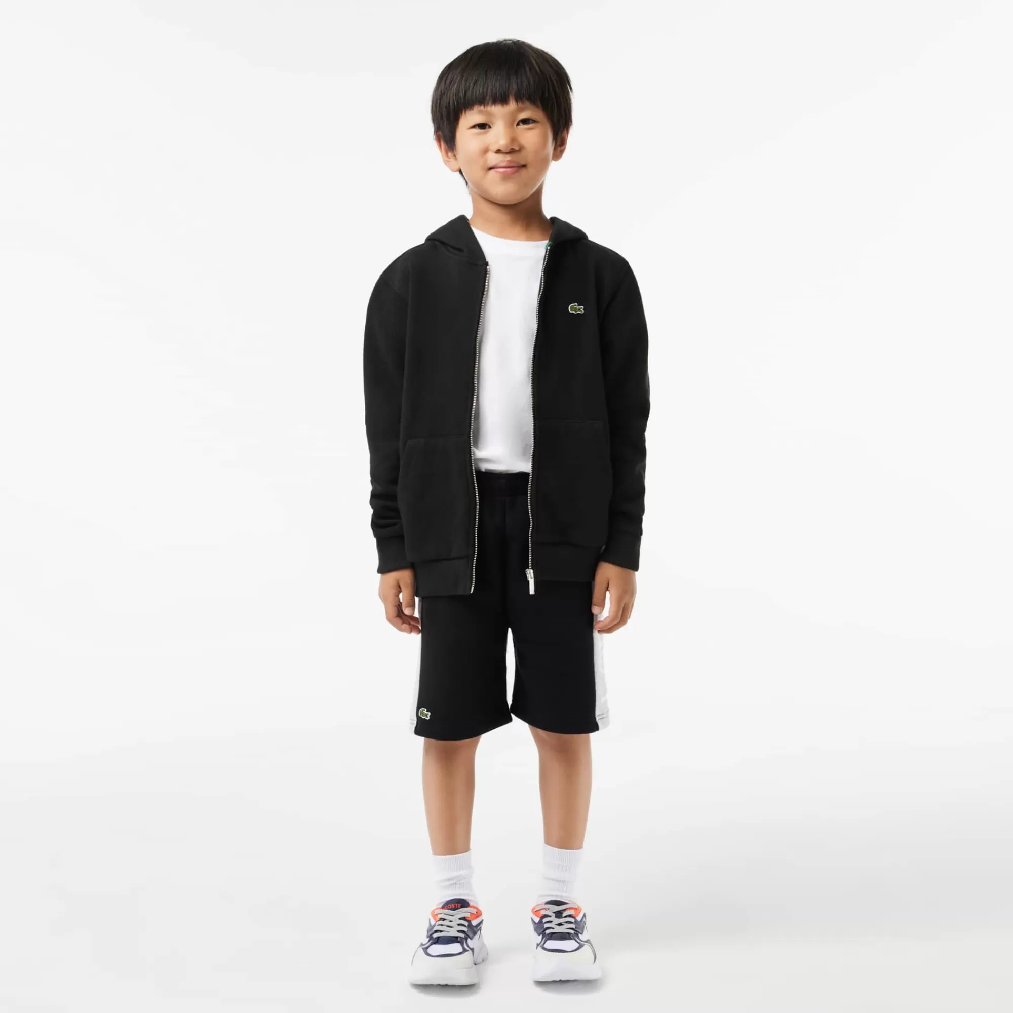 LACOSTE Kids' Color Stripe Cotton Shorts^Kids Pants & Shorts | Pants & Shorts