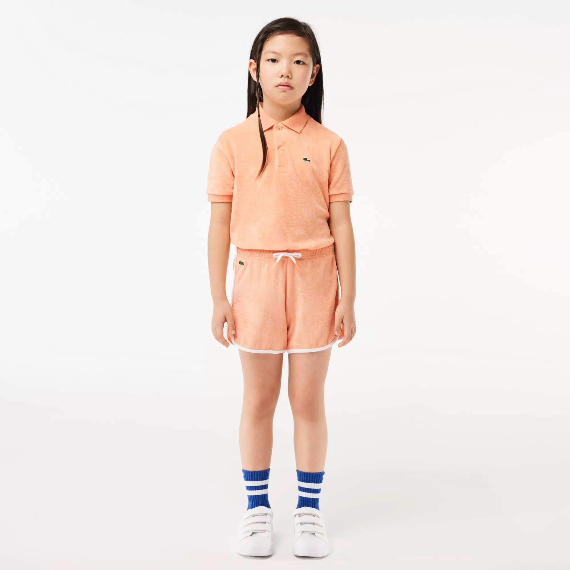 LACOSTE Kids' Contrast Stripe Terry Shorts^Kids Pants & Shorts | Pants & Shorts