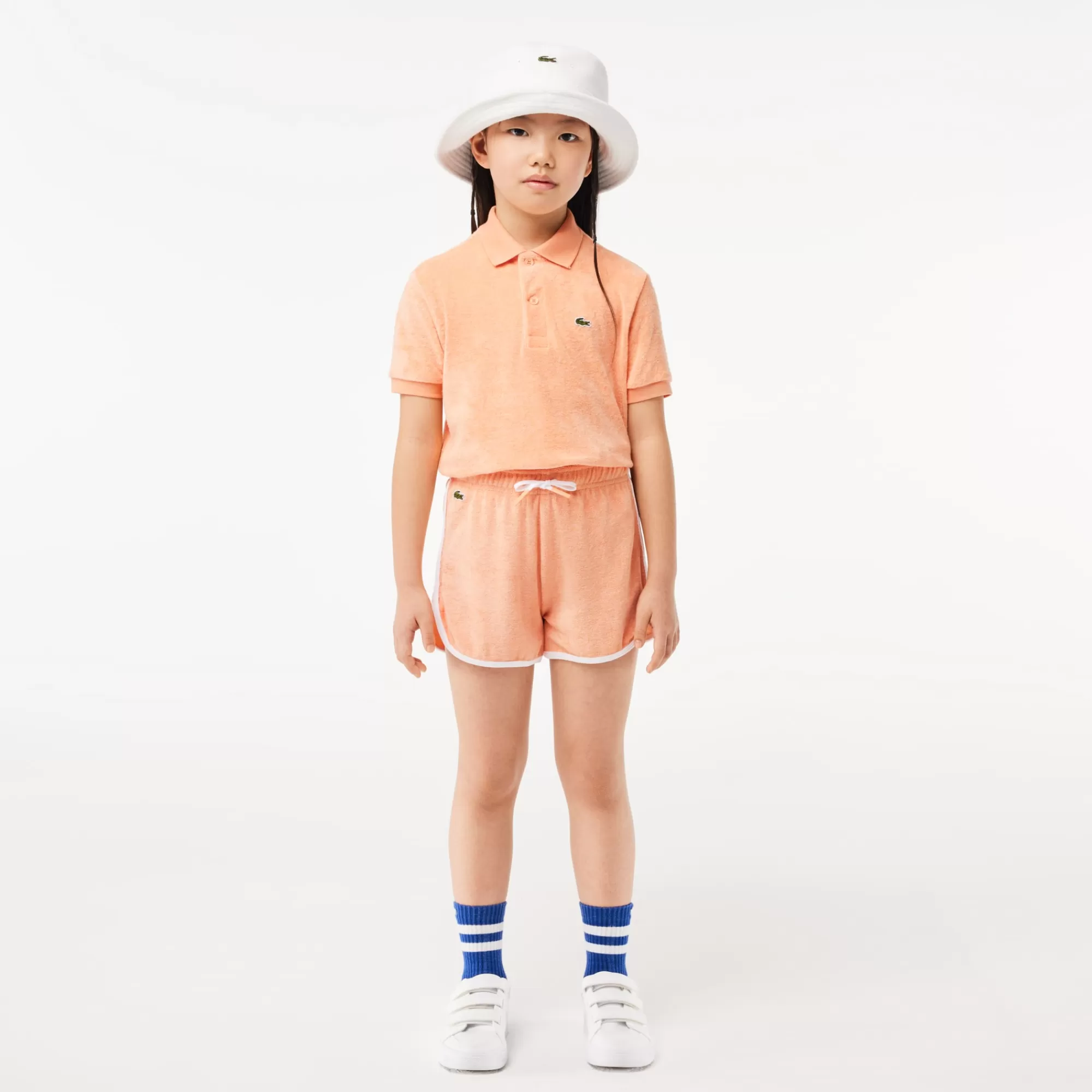 LACOSTE Kids' Contrast Stripe Terry Shorts^Kids Pants & Shorts | Pants & Shorts