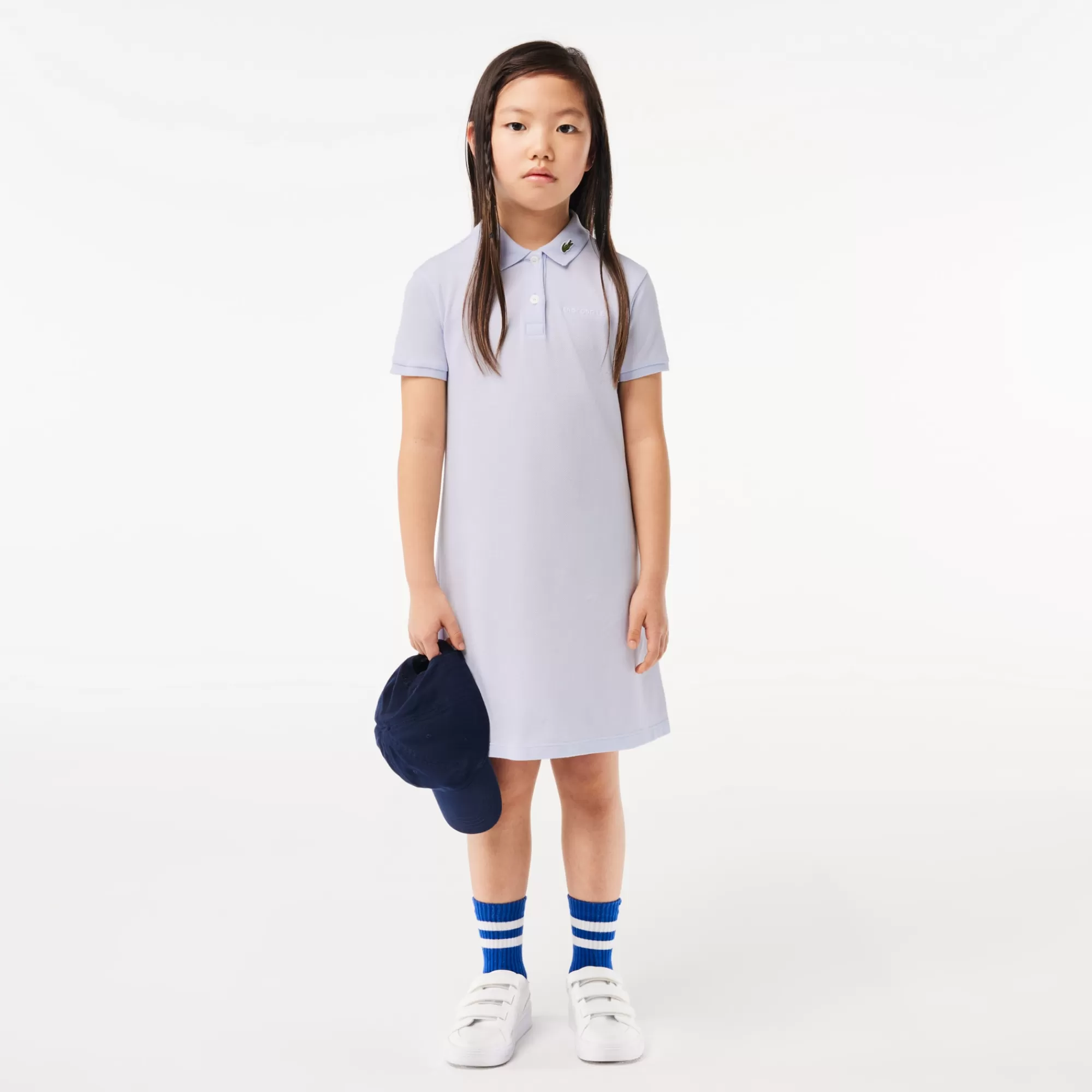 LACOSTE Kids' Crocodelle Logo Piqué Dress^Kids Dresses & Skirts | Dresses & Skirts