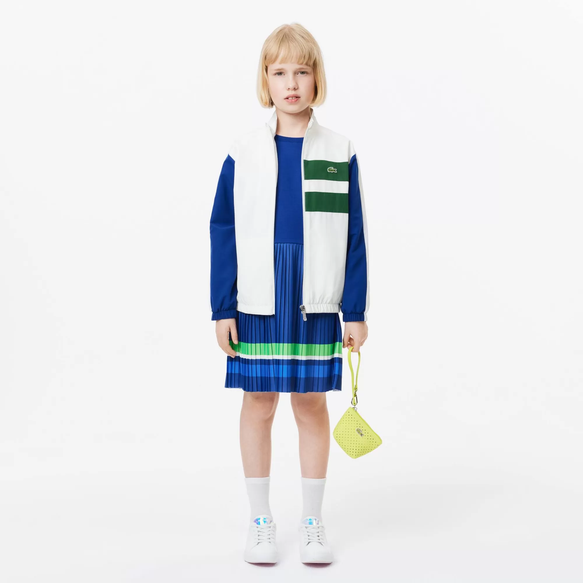 LACOSTE Kids' Lightweight Cotton Pleat Skirt Dress^Kids Dresses & Skirts | Dresses & Skirts