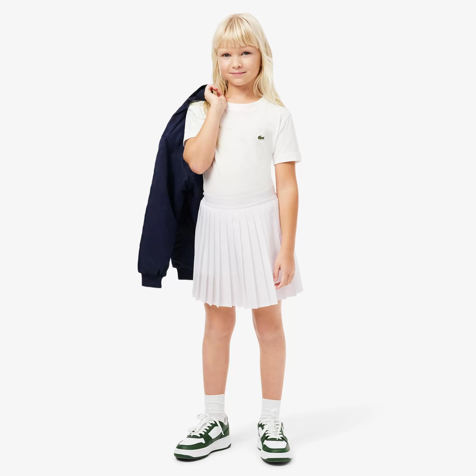 LACOSTE Kids' Lined Pleated Skirt^Kids Dresses & Skirts | Dresses & Skirts