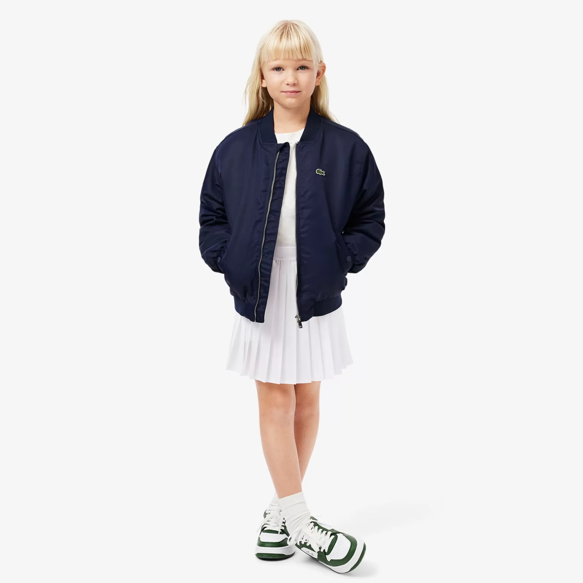 LACOSTE Kids' Lined Pleated Skirt^Kids Dresses & Skirts | Dresses & Skirts