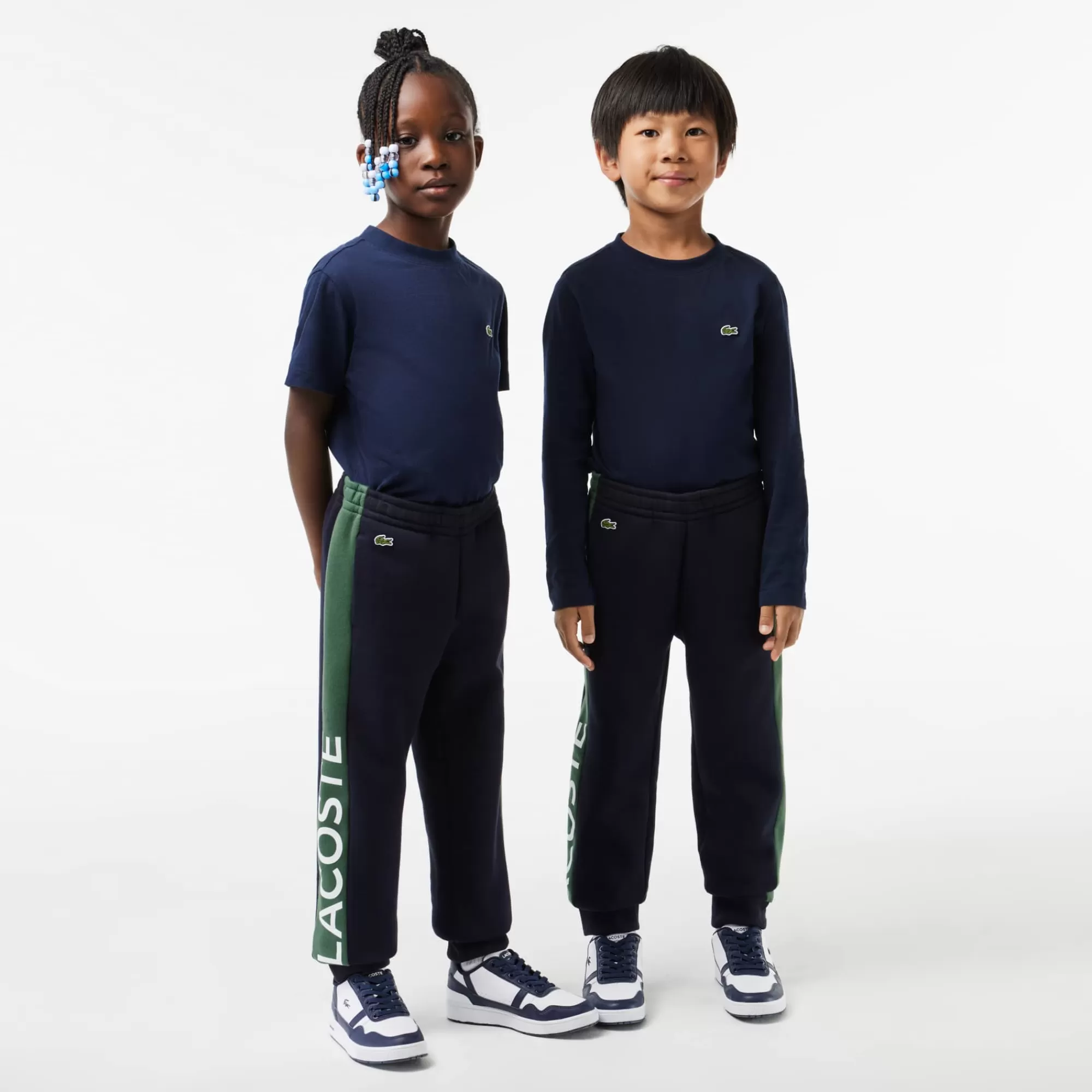 LACOSTE Kids' Printed Fleece Sweatpants^Kids Pants & Shorts | Pants & Shorts