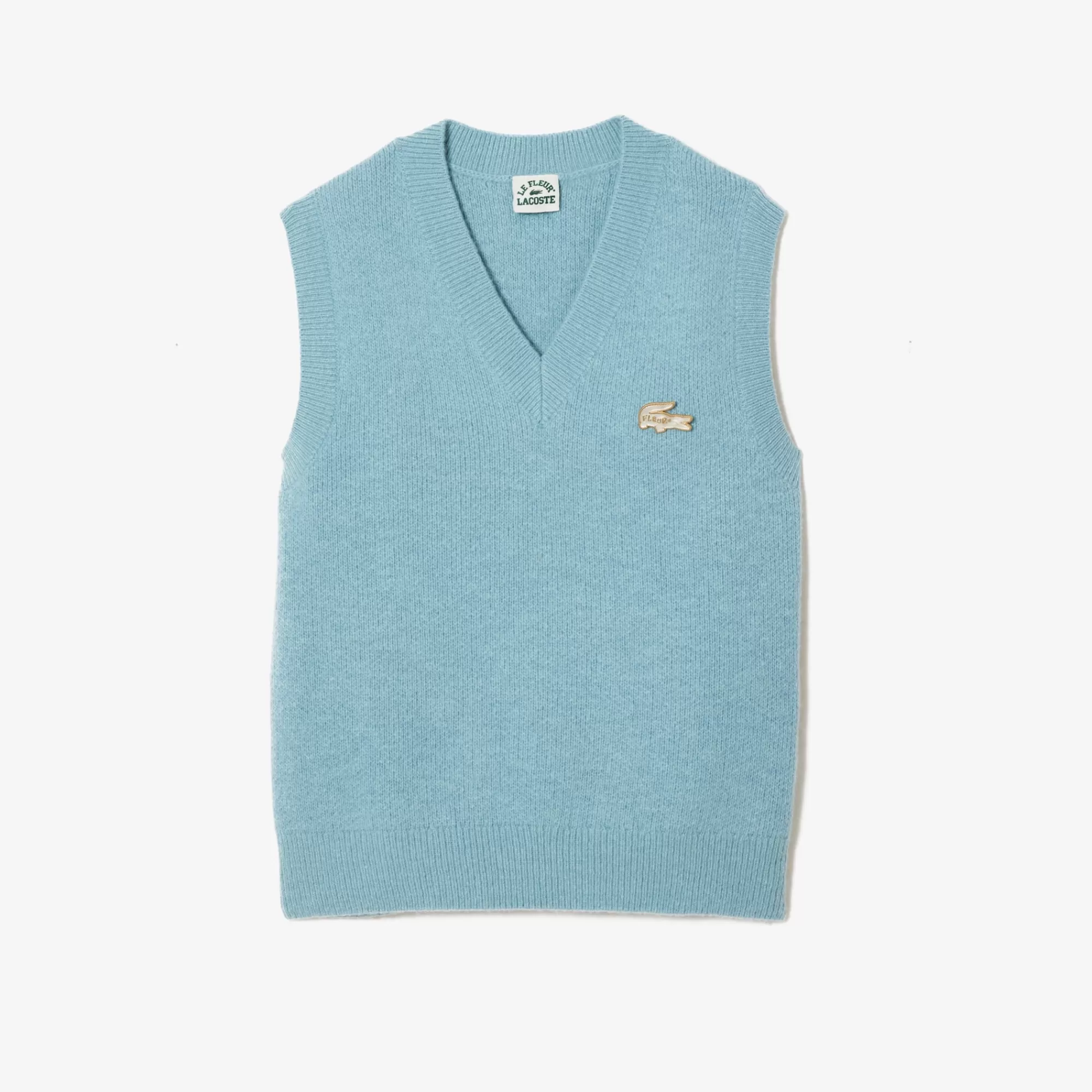 LACOSTE X Le FLEUR V Neck Sweater Vest^Women Sweaters & Sweatshirts | Sweaters & Sweatshirts