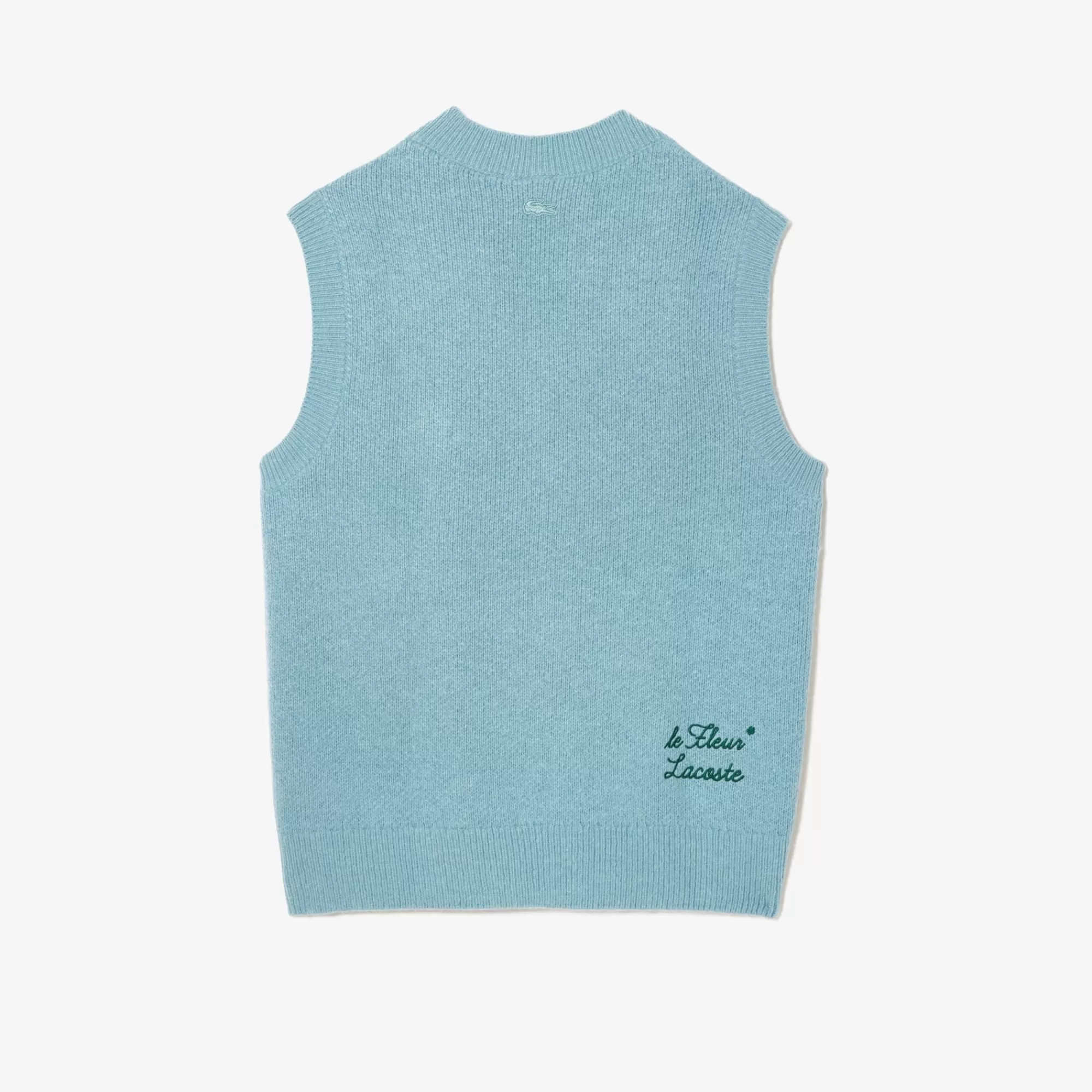 LACOSTE X Le FLEUR V Neck Sweater Vest^Women Sweaters & Sweatshirts | Sweaters & Sweatshirts