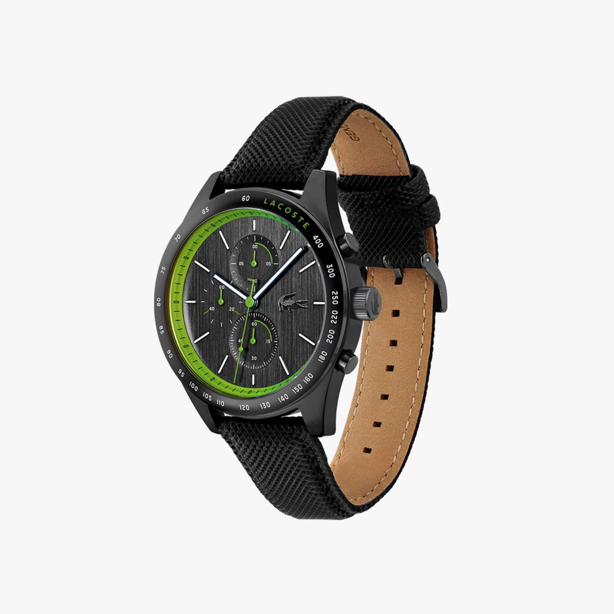 LACOSTE Men's Apext Chronograph Leather Watch^ Watches & Jewelry