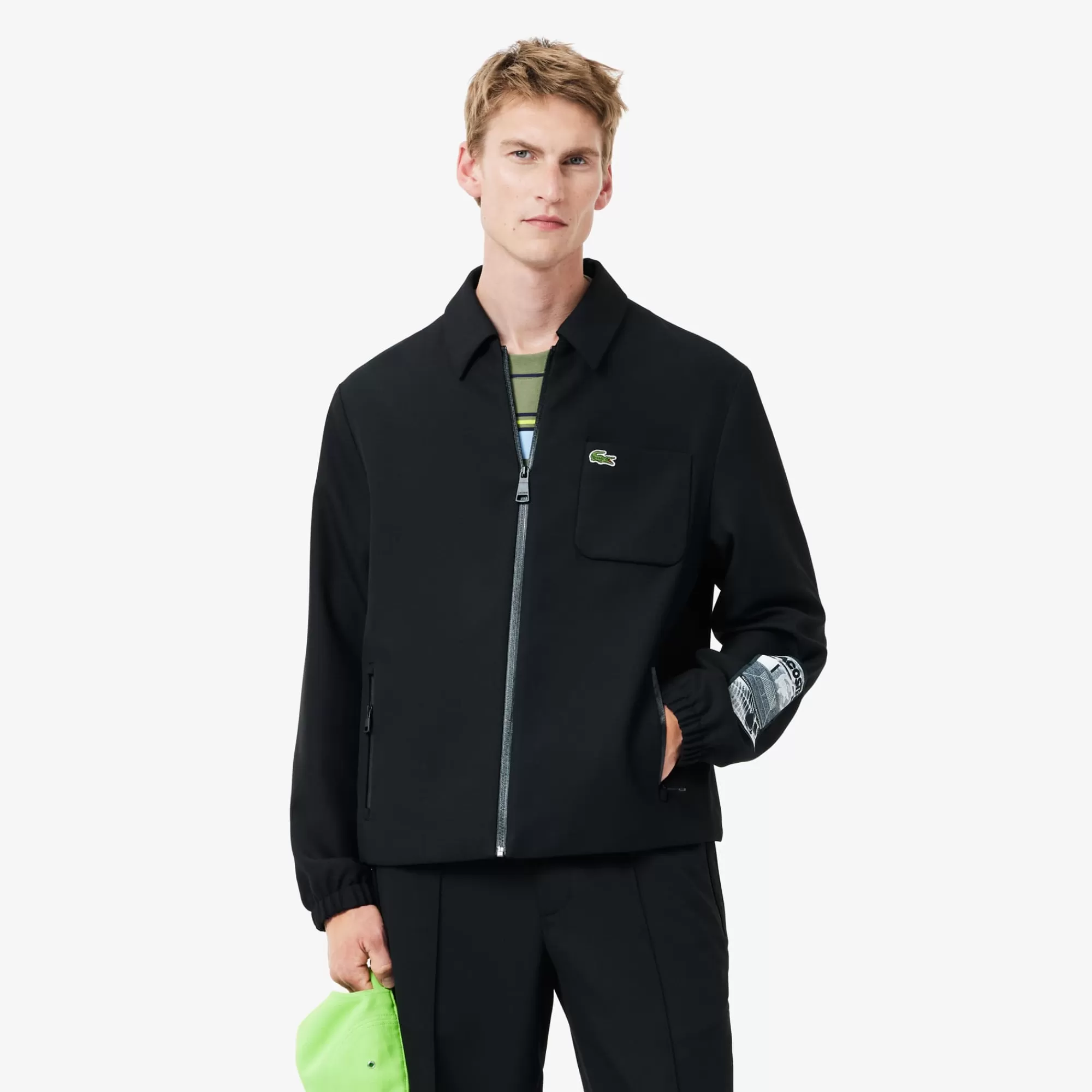 LACOSTE Men's Contrast Lined Track Jacket^ Jackets & Coats