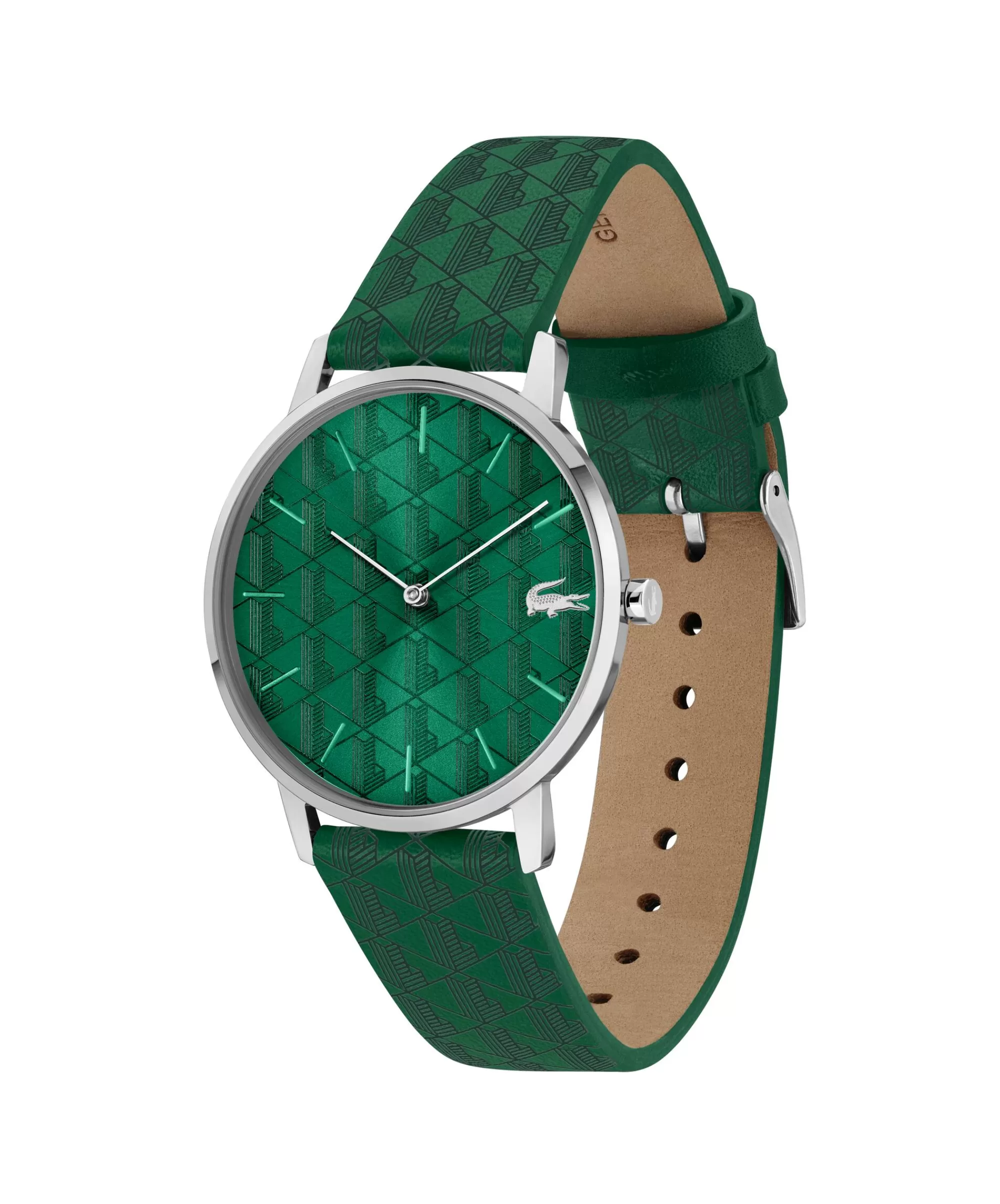 LACOSTE Men's Crocorigin Leather Watch^ Watches & Jewelry