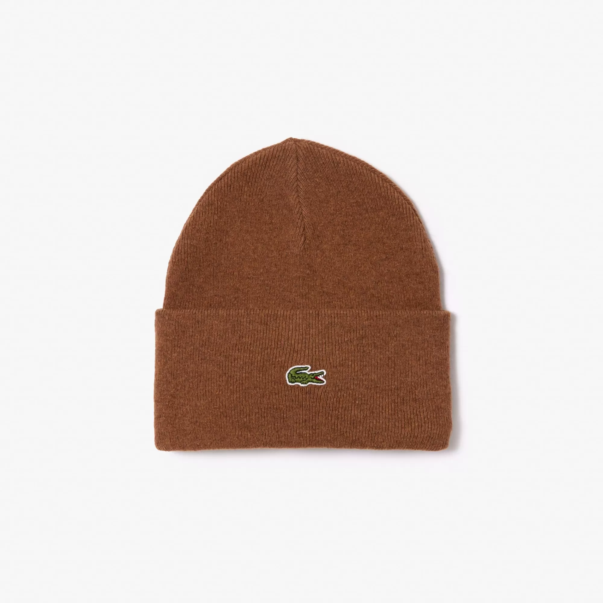 LACOSTE Men's Cuffed Wool Beanie^Women Hats | Caps & Hats