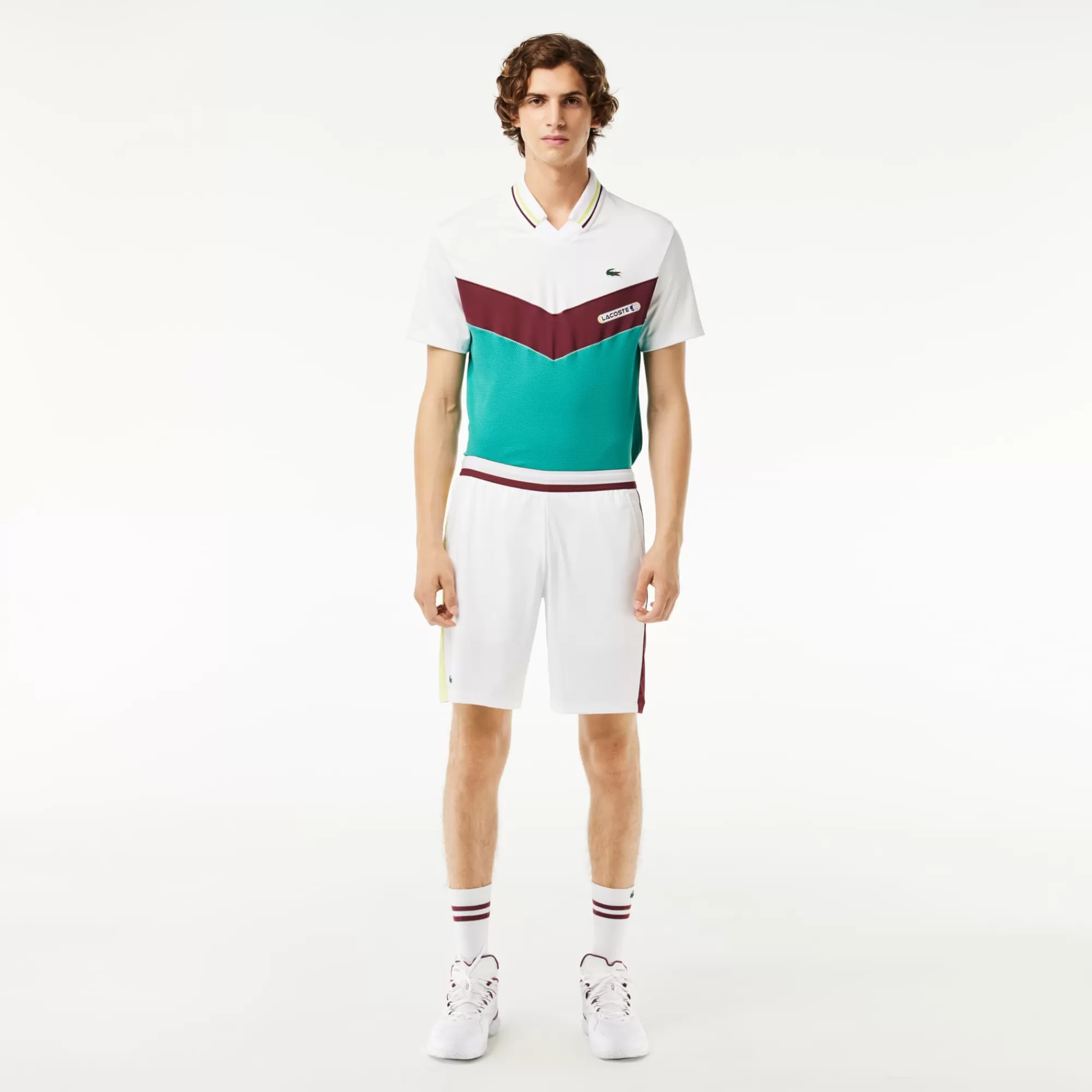 LACOSTE Men's Tennis X Daniil Medvedev Regular Fit Shorts^ Fitness & Training | Tennis