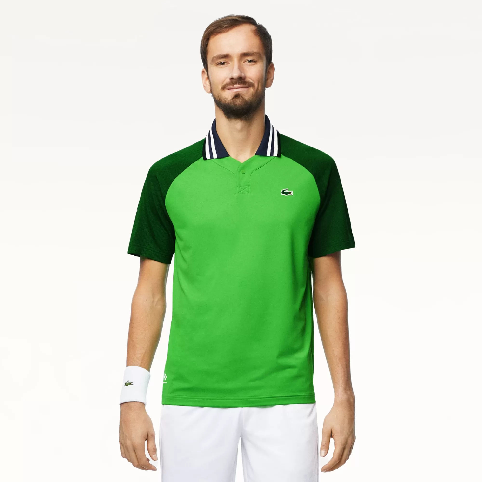 LACOSTE Men's Tennis X Daniil Medvedev Slim Fit Polo^ Fitness & Training | Tennis