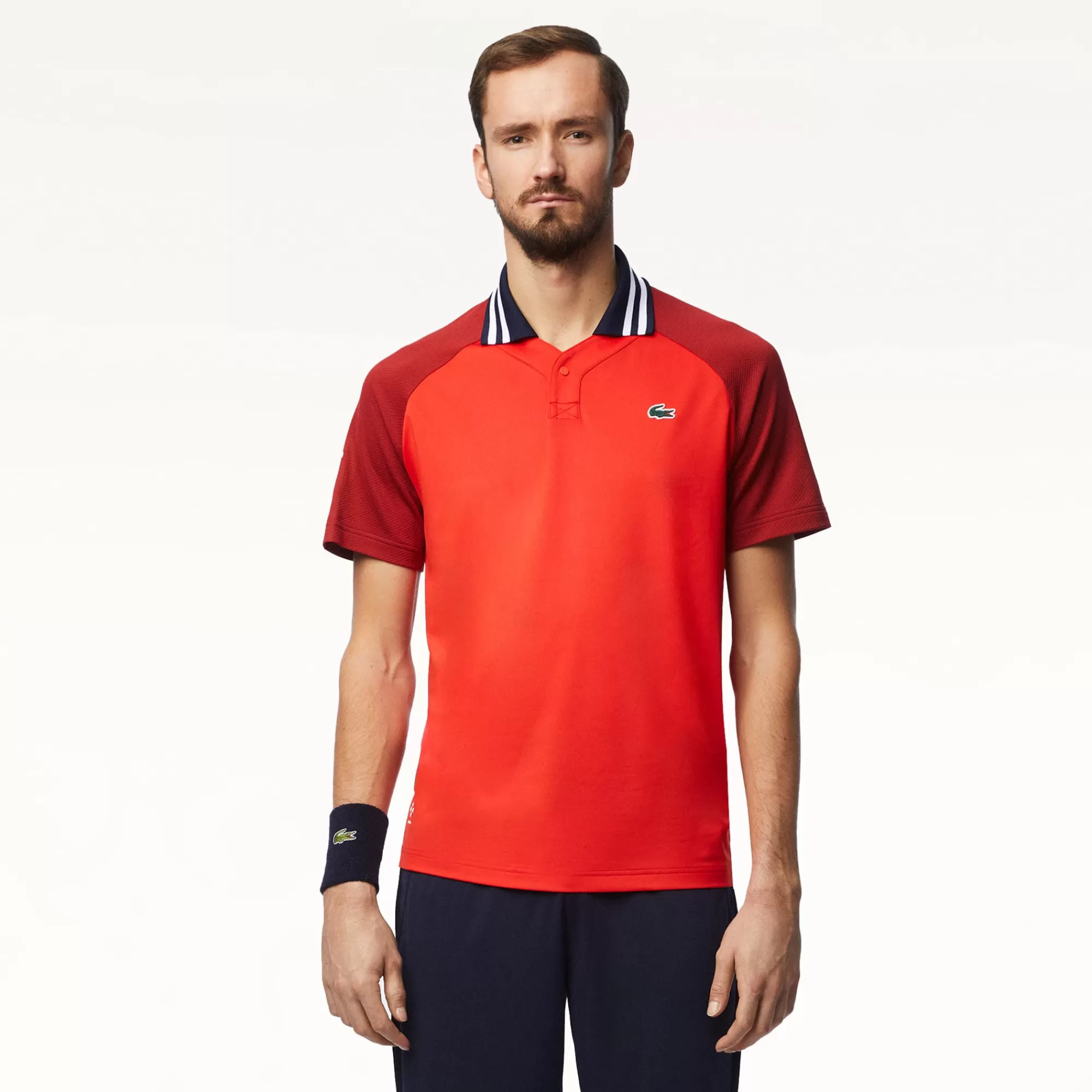 LACOSTE Men's Tennis X Daniil Medvedev Slim Fit Polo^ Tennis | Fitness & Training