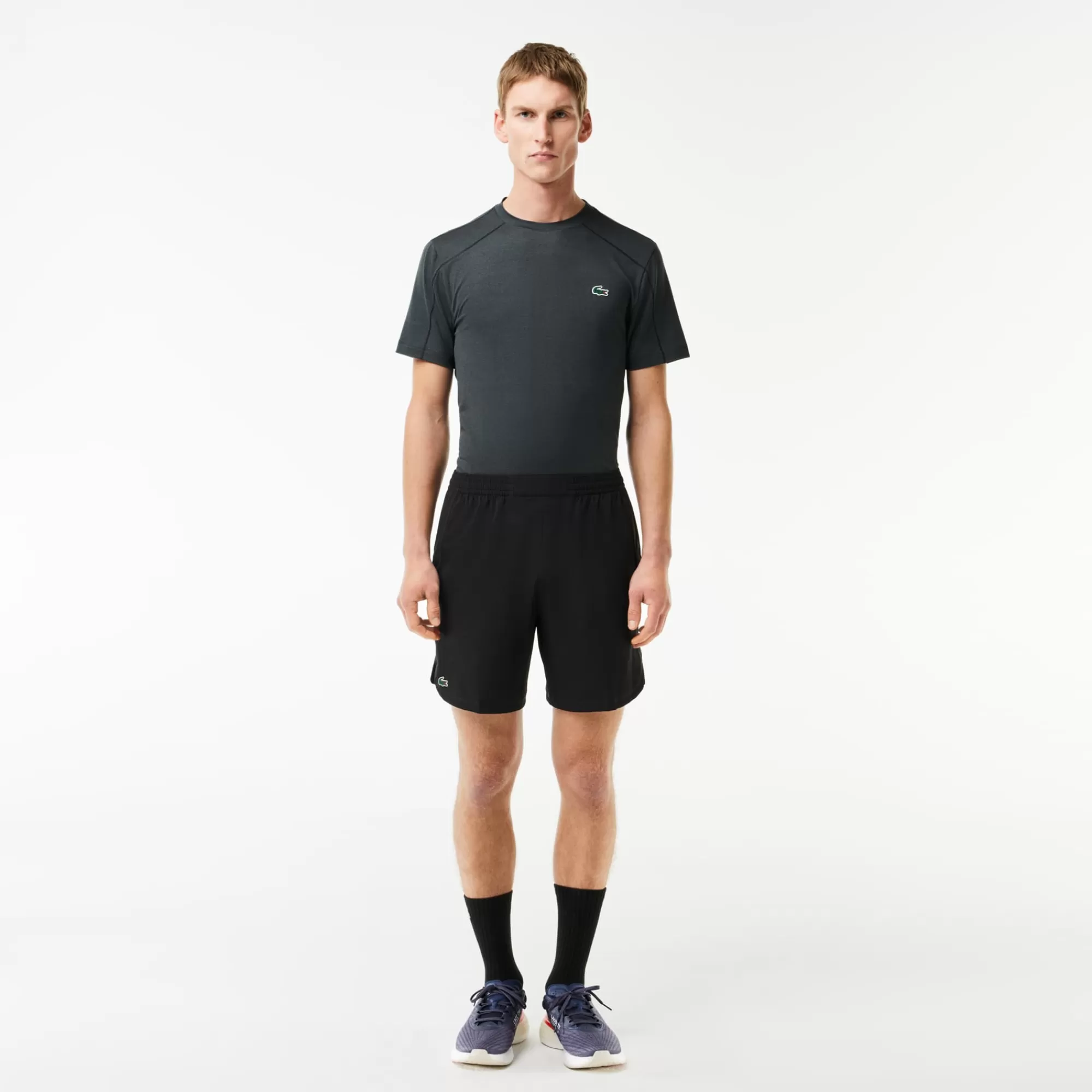 LACOSTE Men's Lightweight Stretch Sport Shorts^ Pickleball | Fitness & Training