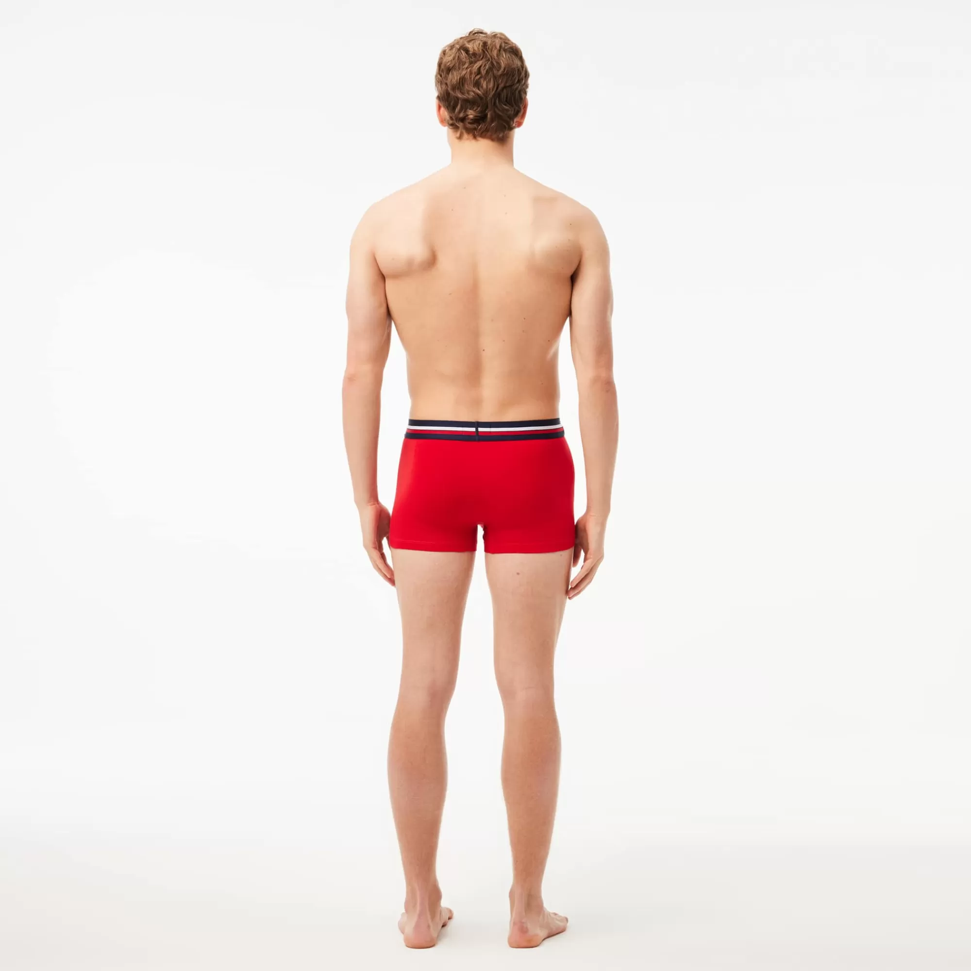 LACOSTE Men's 3-Pack Multicolor Waist Trunks^ Multi-Packs | Underwear & Loungewear