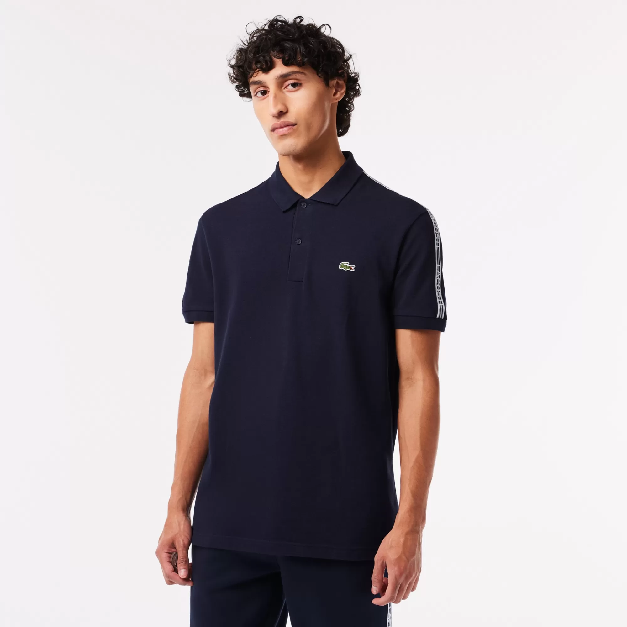 LACOSTE Men's Regular Fit Stretch Piqué Logo Polo^ Polos