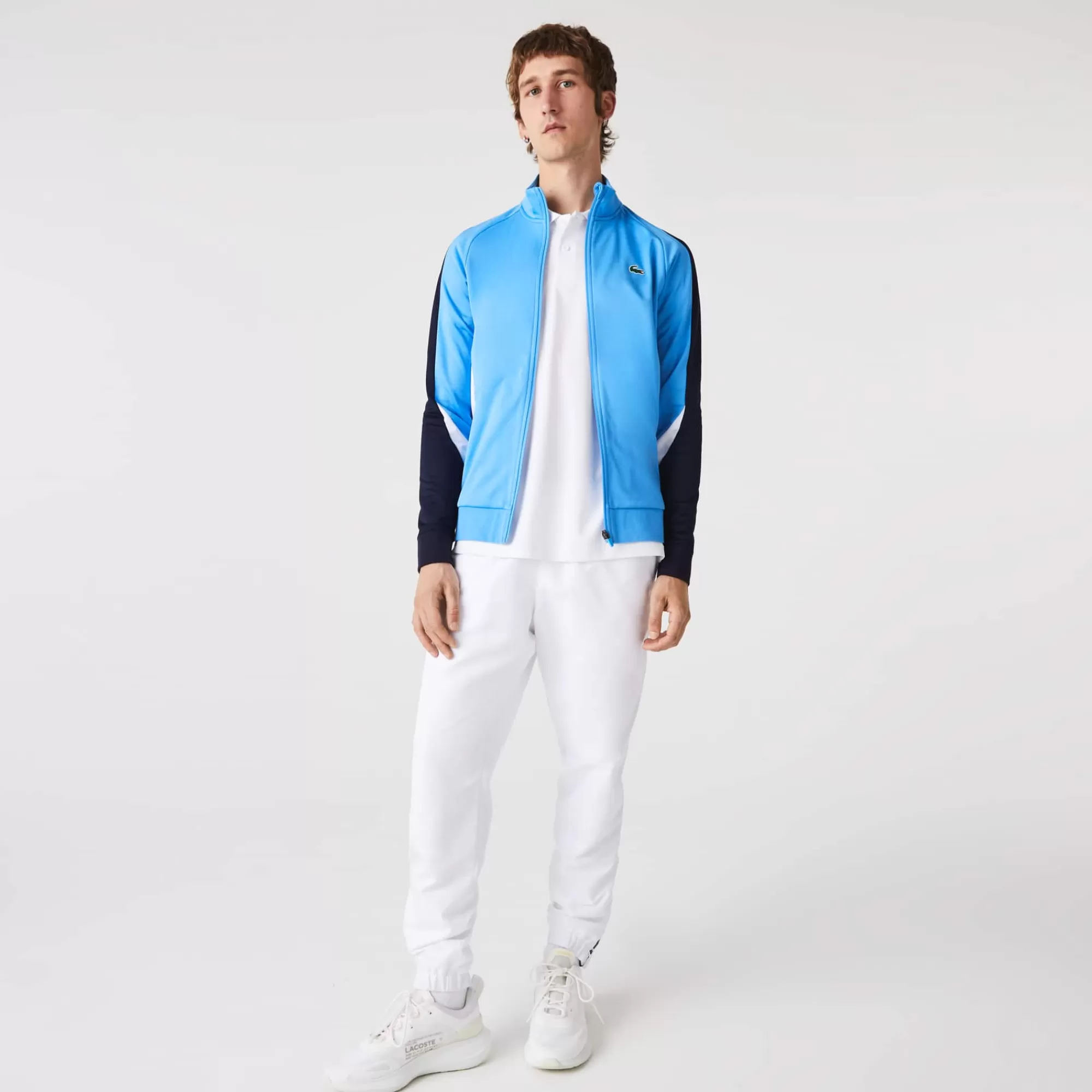 LACOSTE Men's SPORT Classic Fit Zip-Up Tennis Sweatshirt^ Pickleball | Tennis