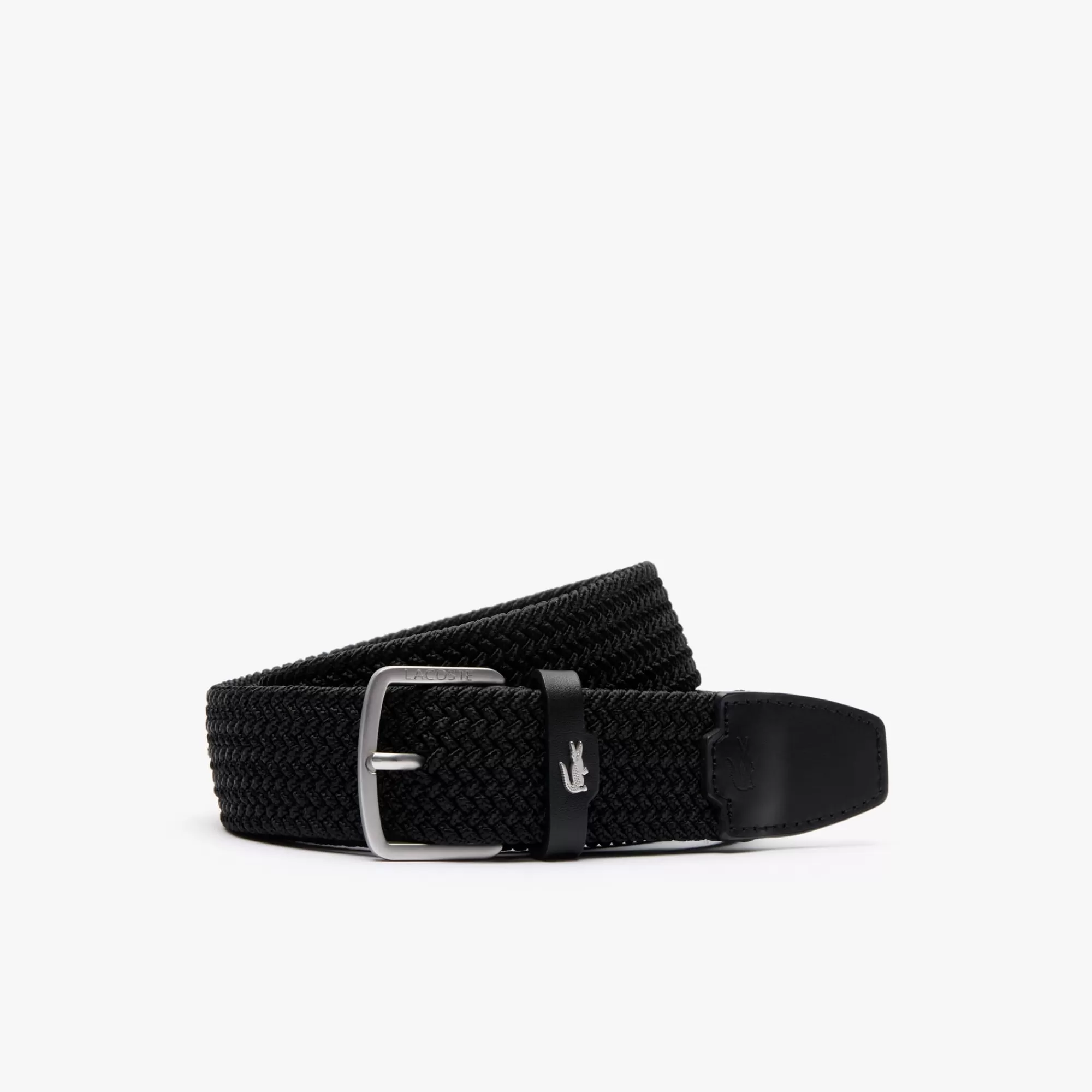 LACOSTE Men's Stretch Canvas Strap Belt^ Belts