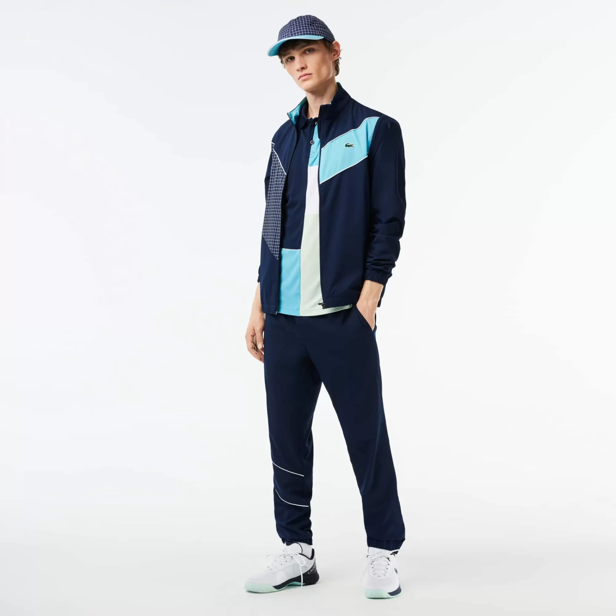 LACOSTE Men's Stretch Fabric Tennis Sweatsuit^ Pickleball | Tennis