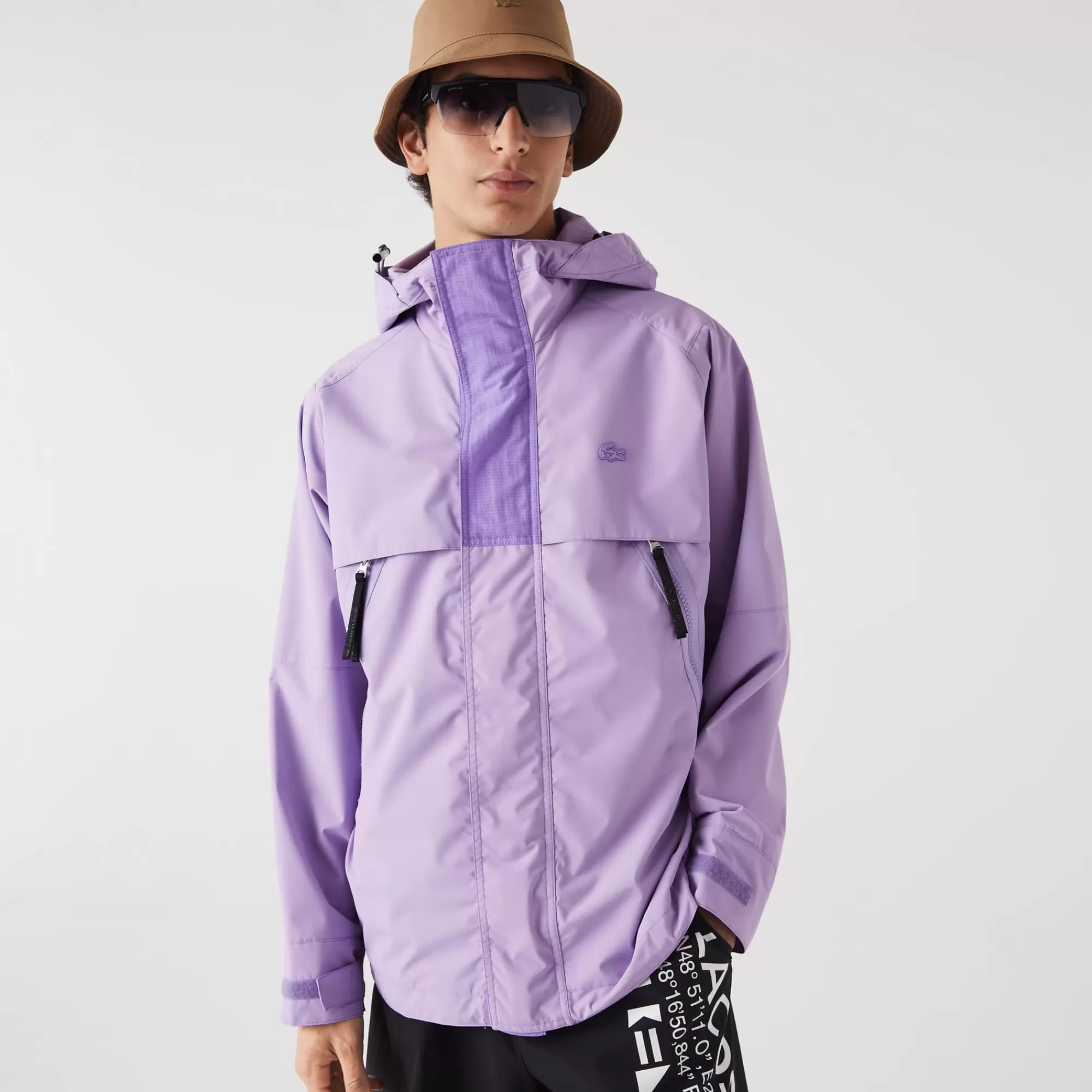 LACOSTE Men's Water-Repellent Parka^ Jackets & Coats