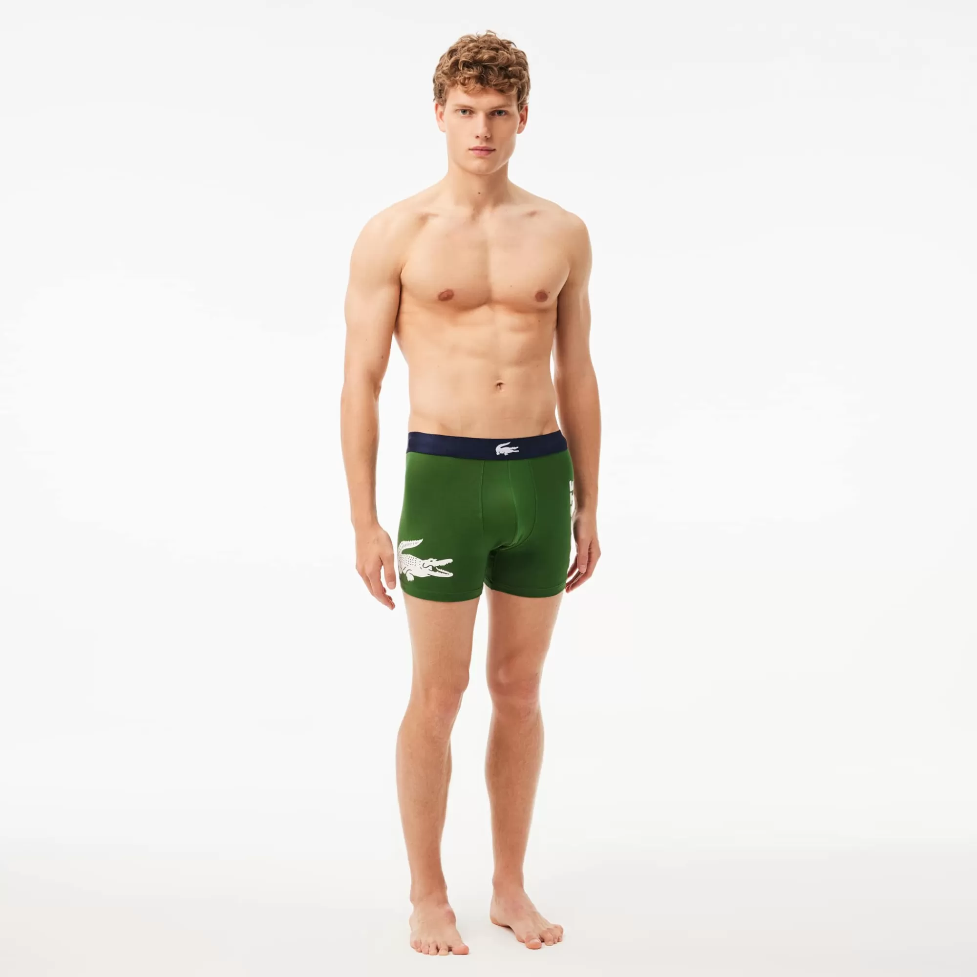 LACOSTE 3-Pack Cotton Trunks^ Underwear & Loungewear