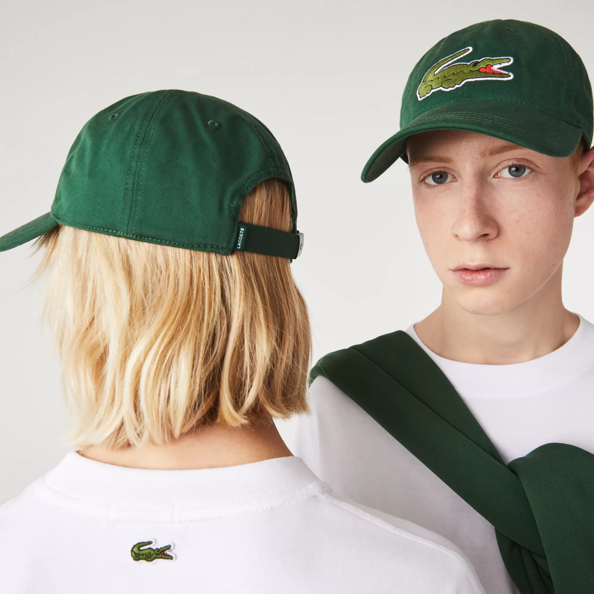 LACOSTE Unisex Adjustable Cotton Twill Cap^Women Hats | Caps & Hats