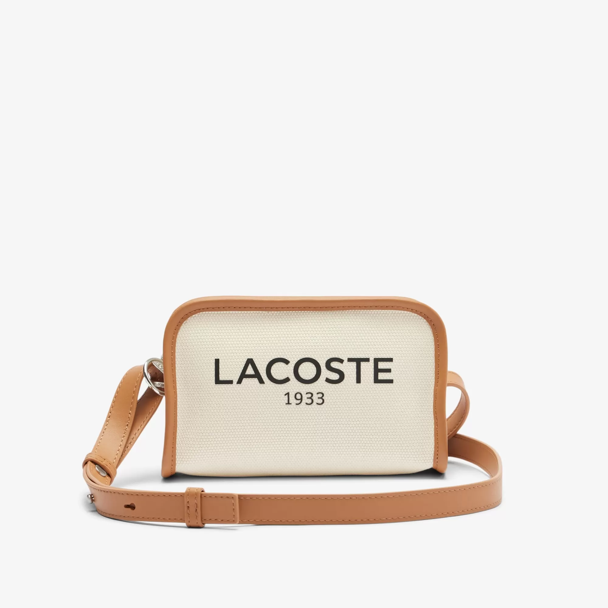 LACOSTE Unisex Heritage Canvas Mini Reporter Bag^Women Crossbody | Bags