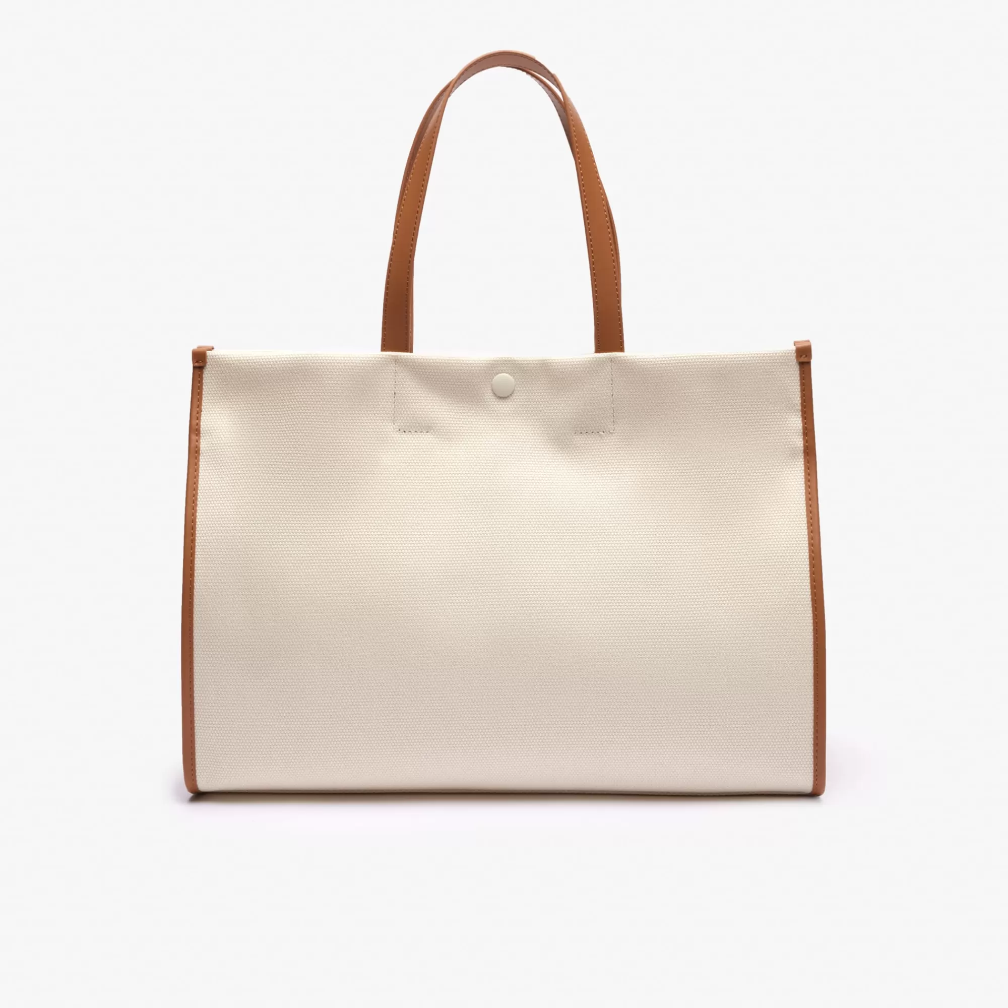 LACOSTE Unisex Large Heritage Canvas Tote^Women Tote Bags | Bags
