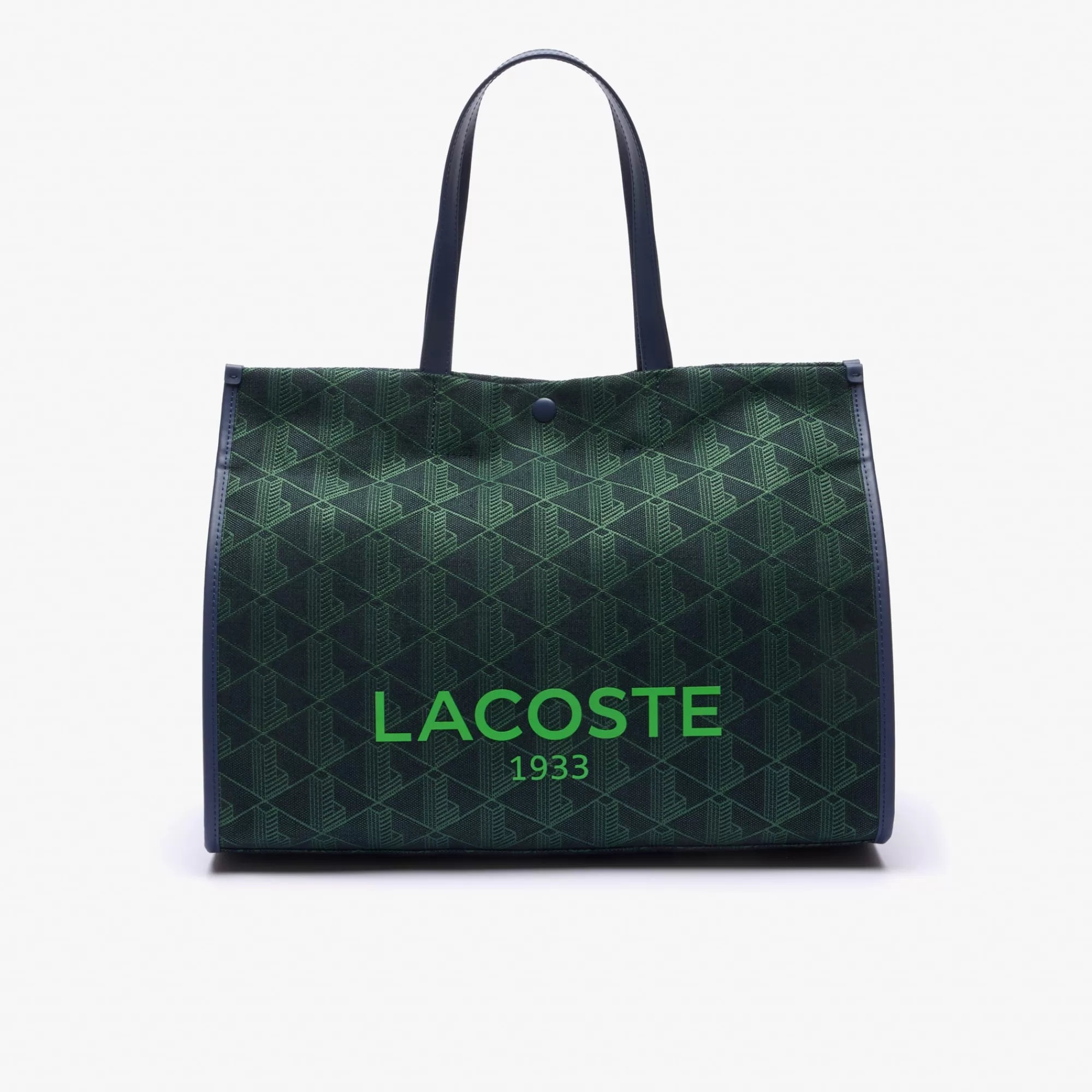 LACOSTE Unisex Large Heritage Print Jacquard Tote^Women Tote Bags