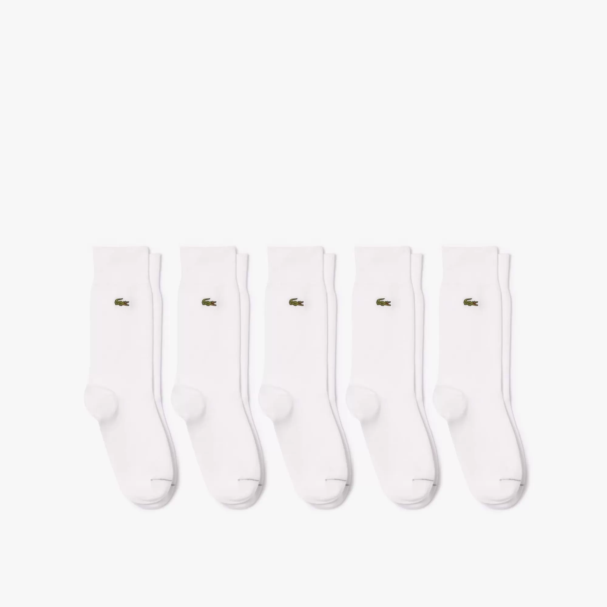 LACOSTE Unisex 5-Pack Cotton Socks^Women Socks | Socks