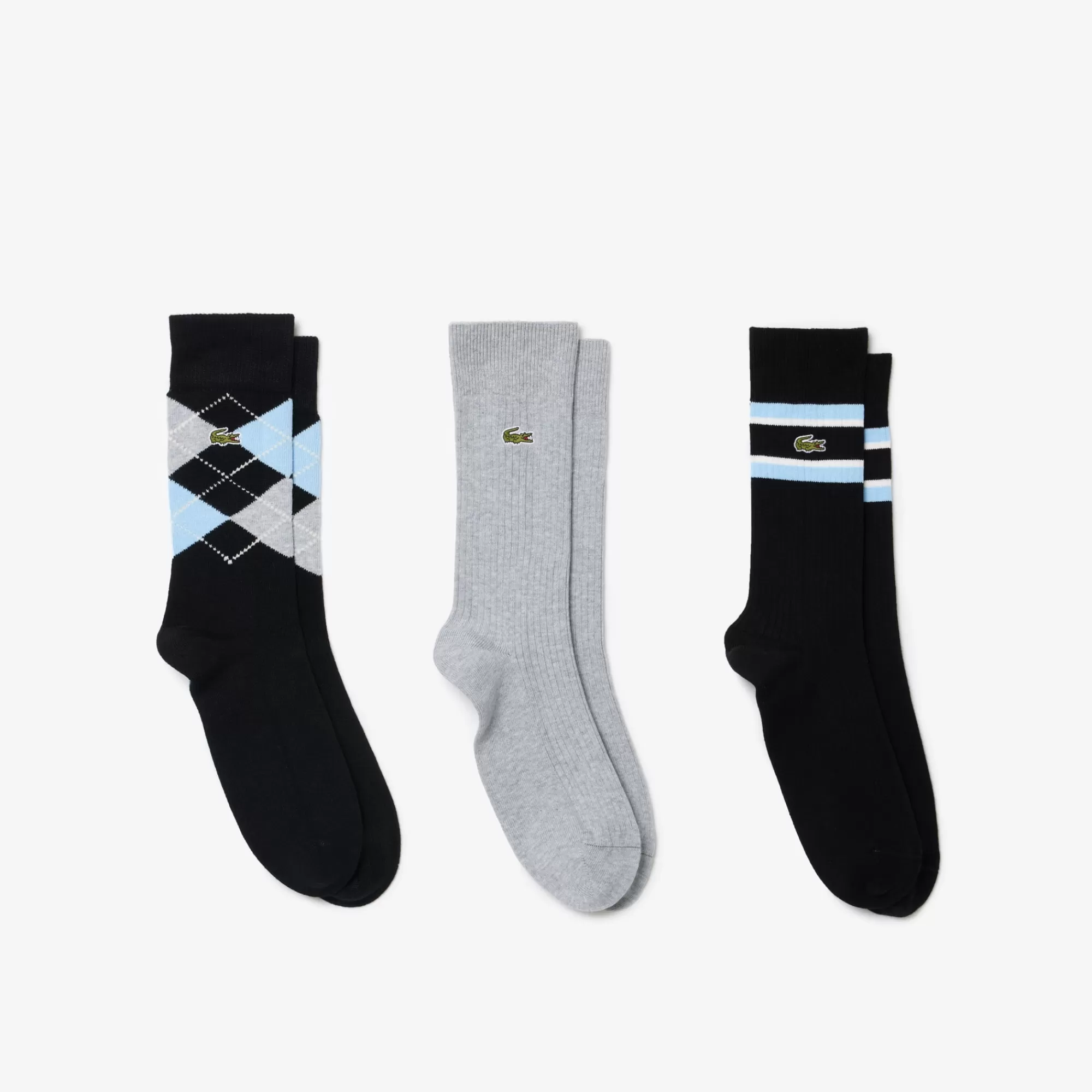 LACOSTE Unisex 3-Pack Cotton Socks Gift Set^Women Socks | Socks