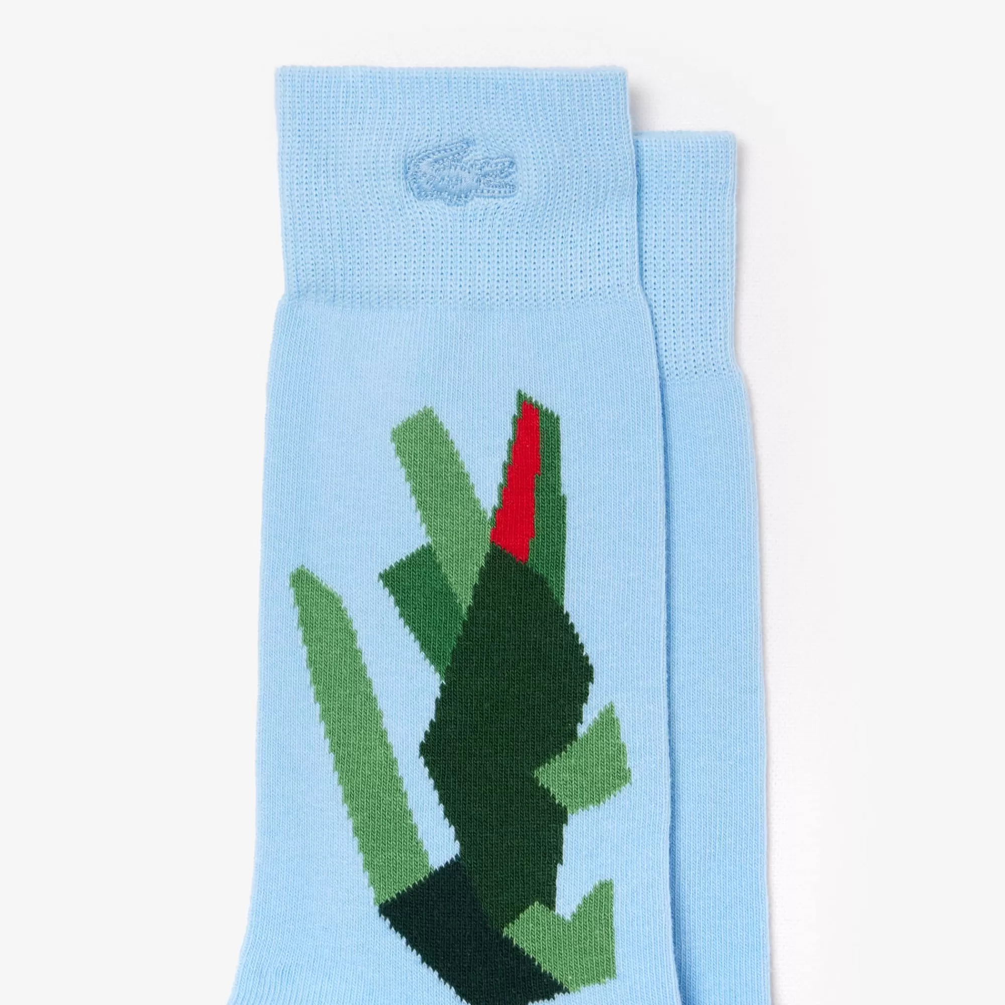 LACOSTE Unisex 2-Pack Crocodile Socks^Women Socks | Socks