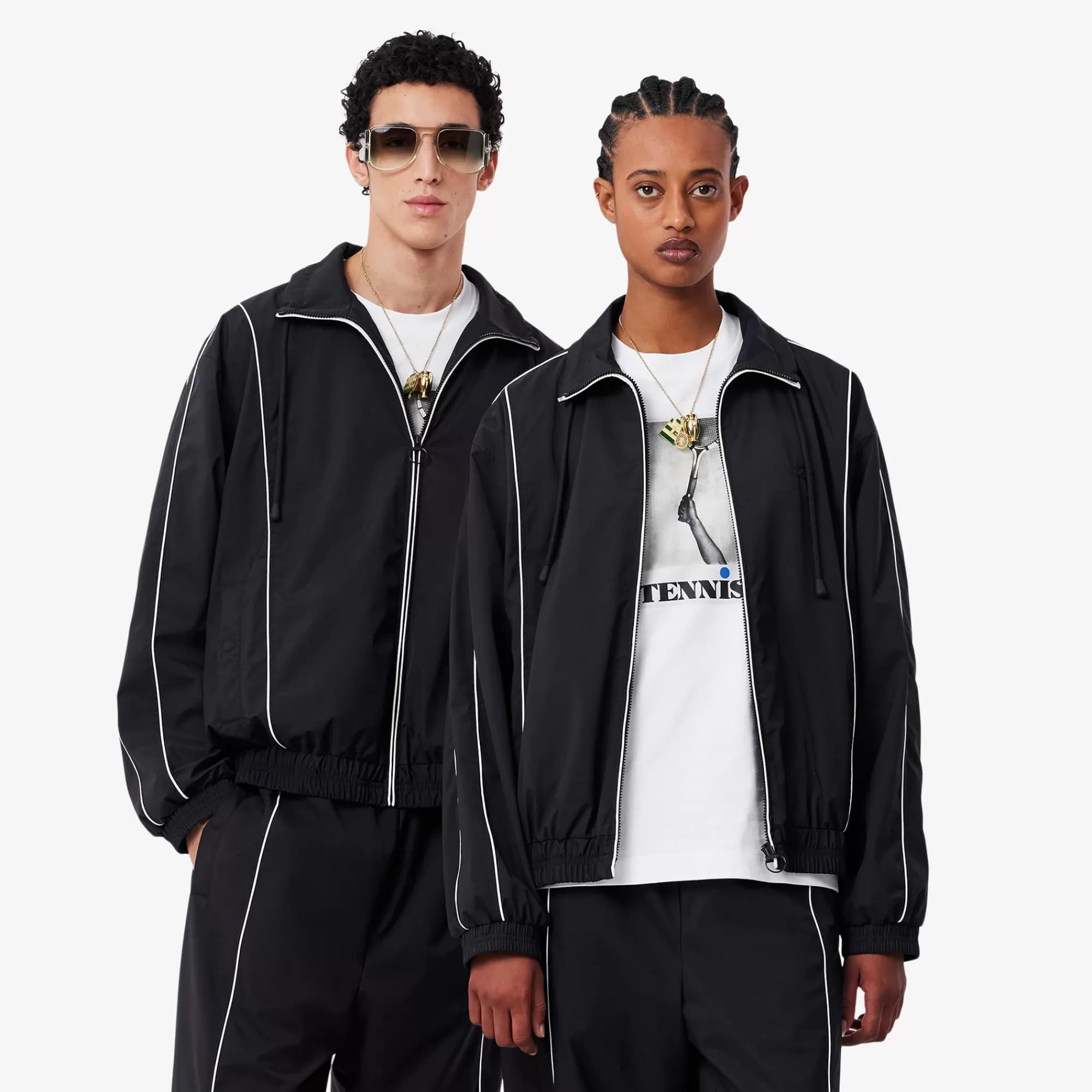 LACOSTE Unisex Runway Oversized Track Jacket^Women Jackets & Coats | Jackets & Coats