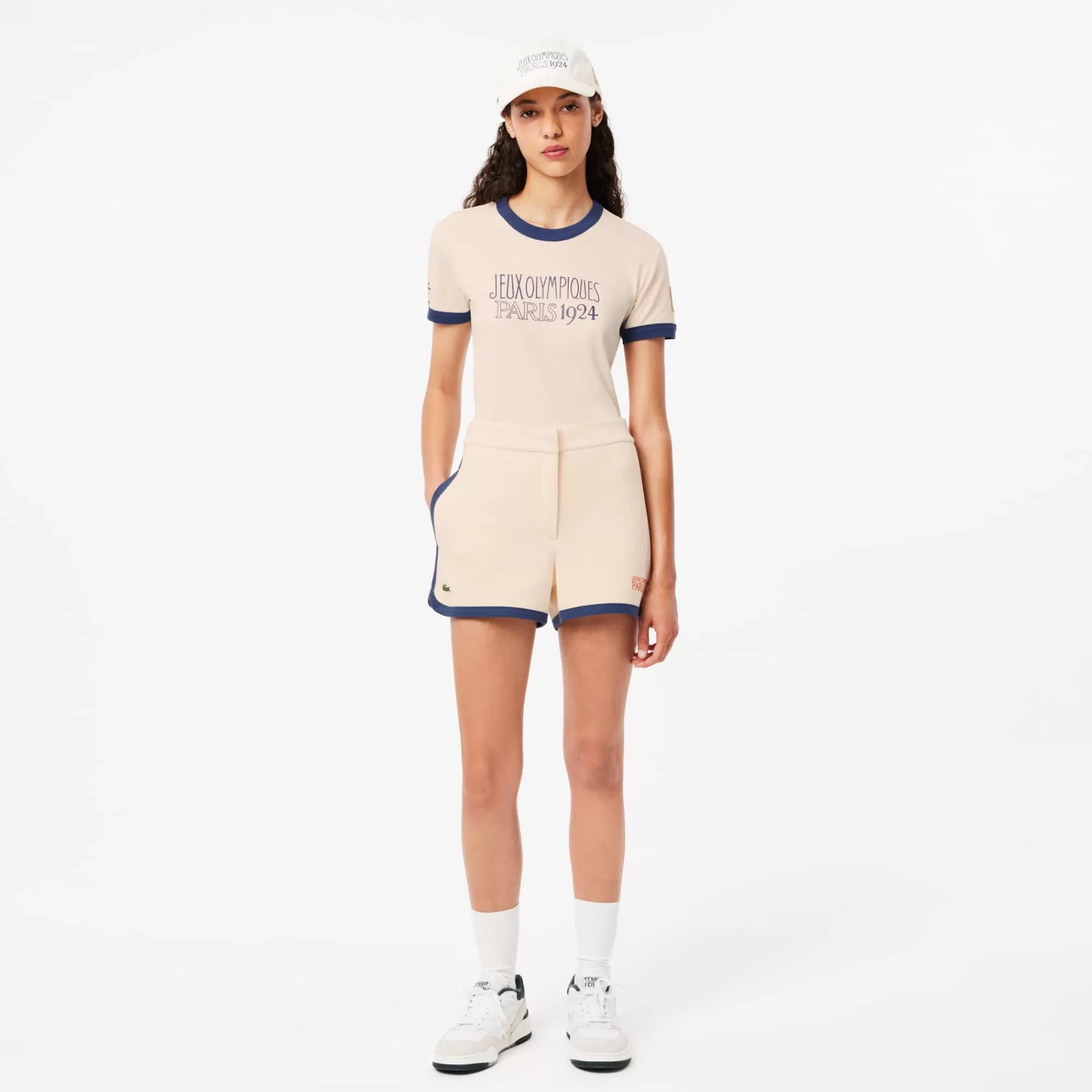 LACOSTE Women's 1924 Paris Heritage Piqué Shorts^Women Fitness & Training | Shorts & Skirts