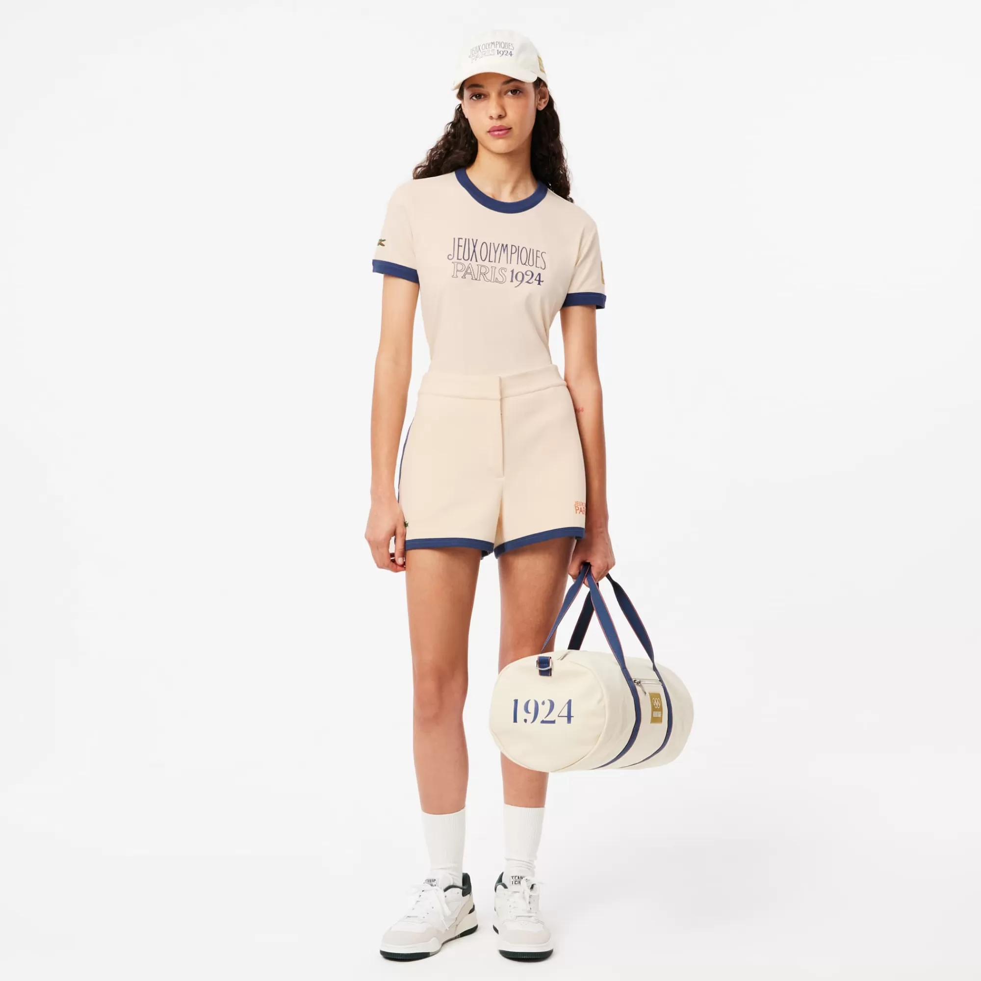 LACOSTE Women's 1924 Paris Heritage Piqué Shorts^Women Fitness & Training | Shorts & Skirts