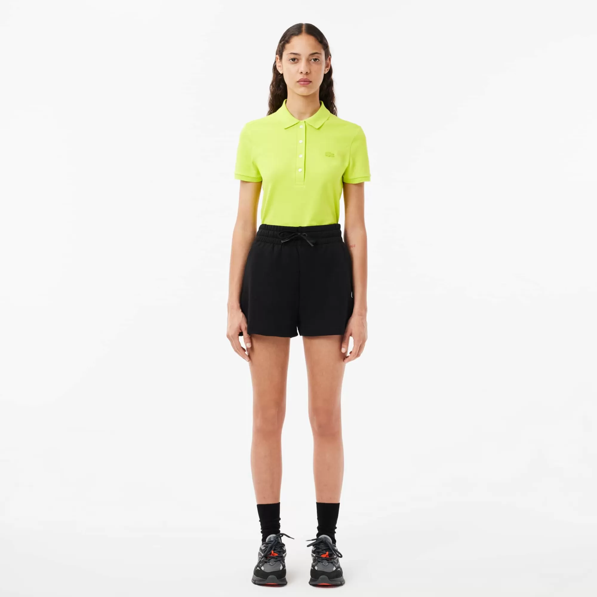 LACOSTE Women's Cotton Jersey Shorts^Women Fitness & Training | Tennis