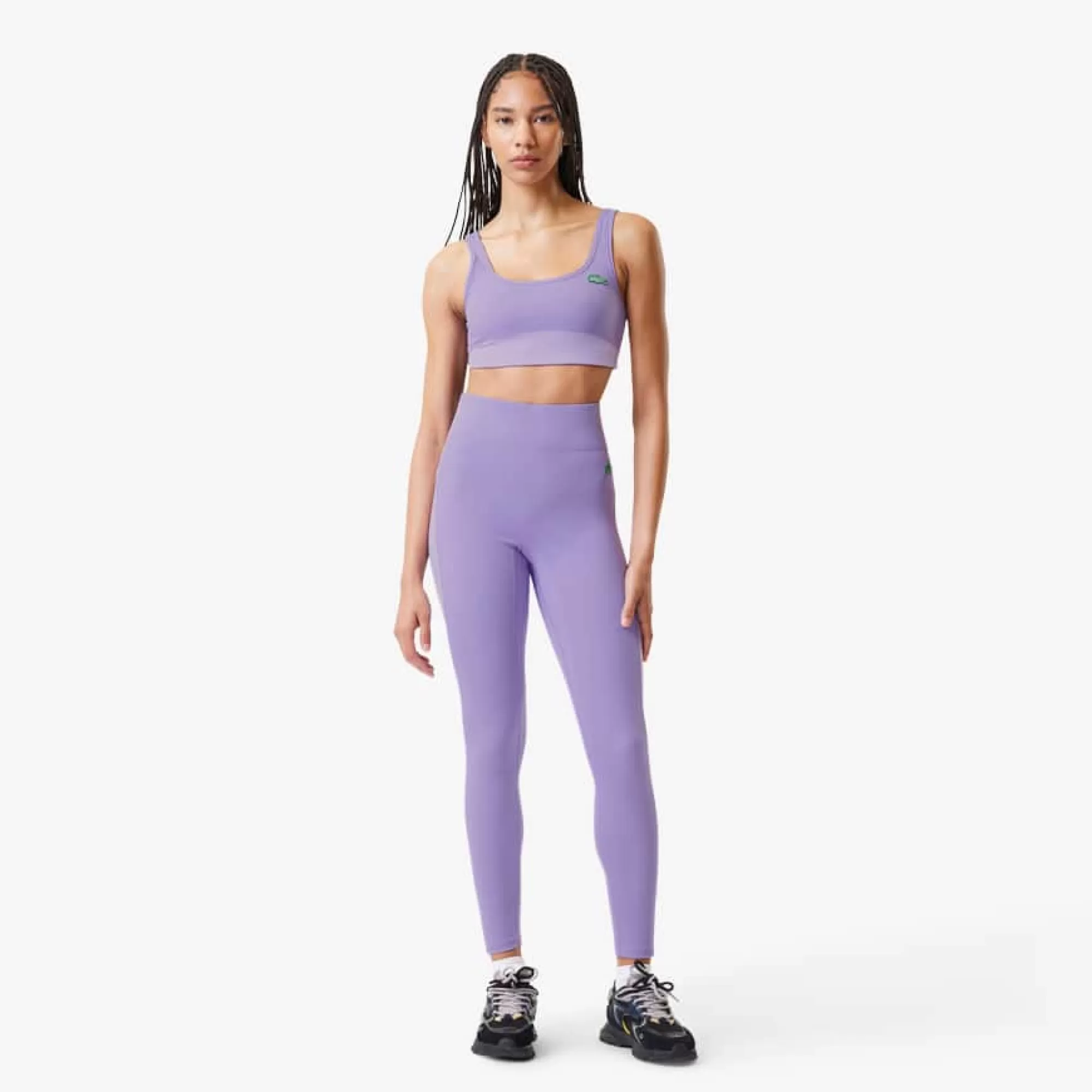 LACOSTE Women's X Bandier All Motion Colorblock Leggings^Women Activewear | Pants & Leggings