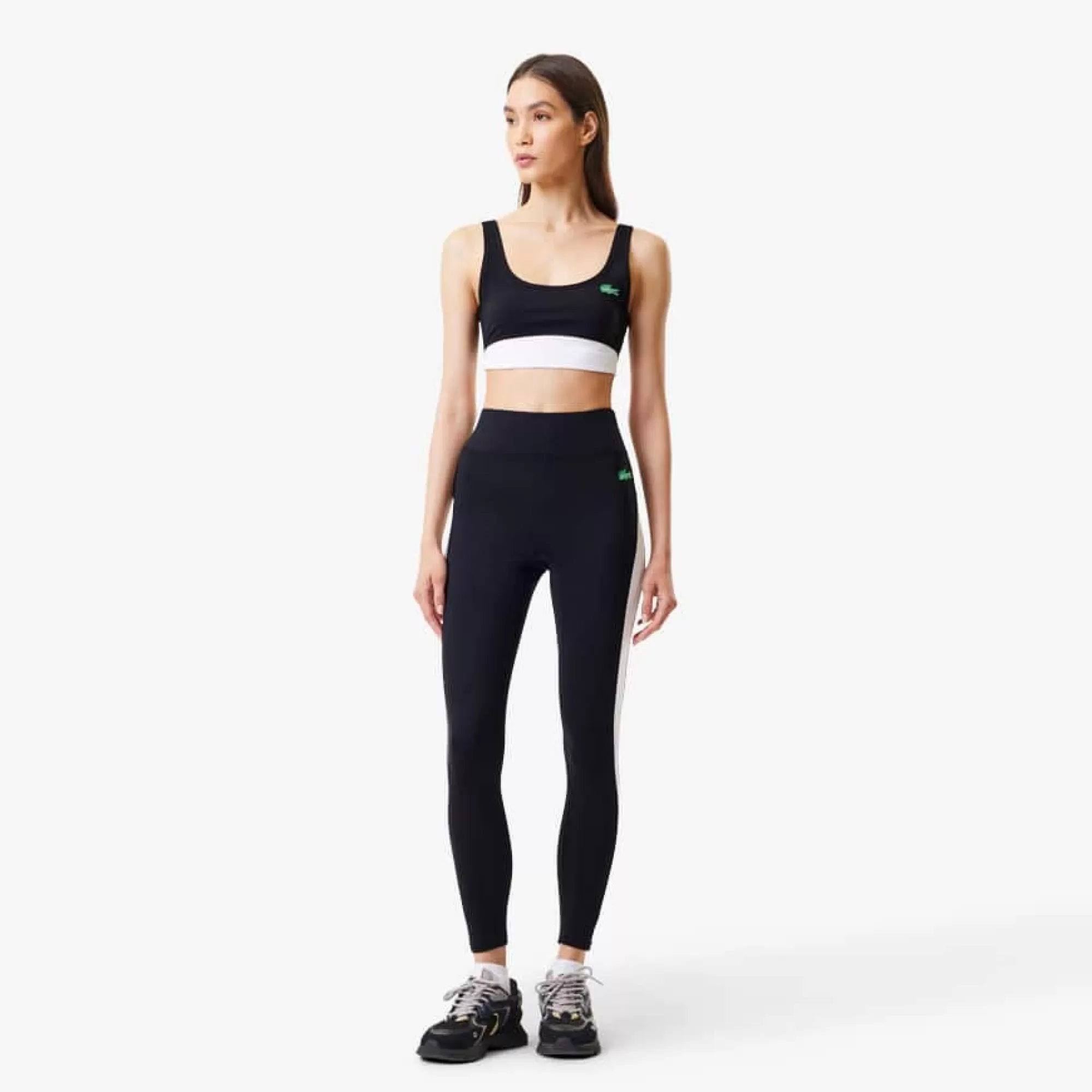 LACOSTE Women's X Bandier All Motion Colorblock Leggings^Women Activewear | Matching Sets