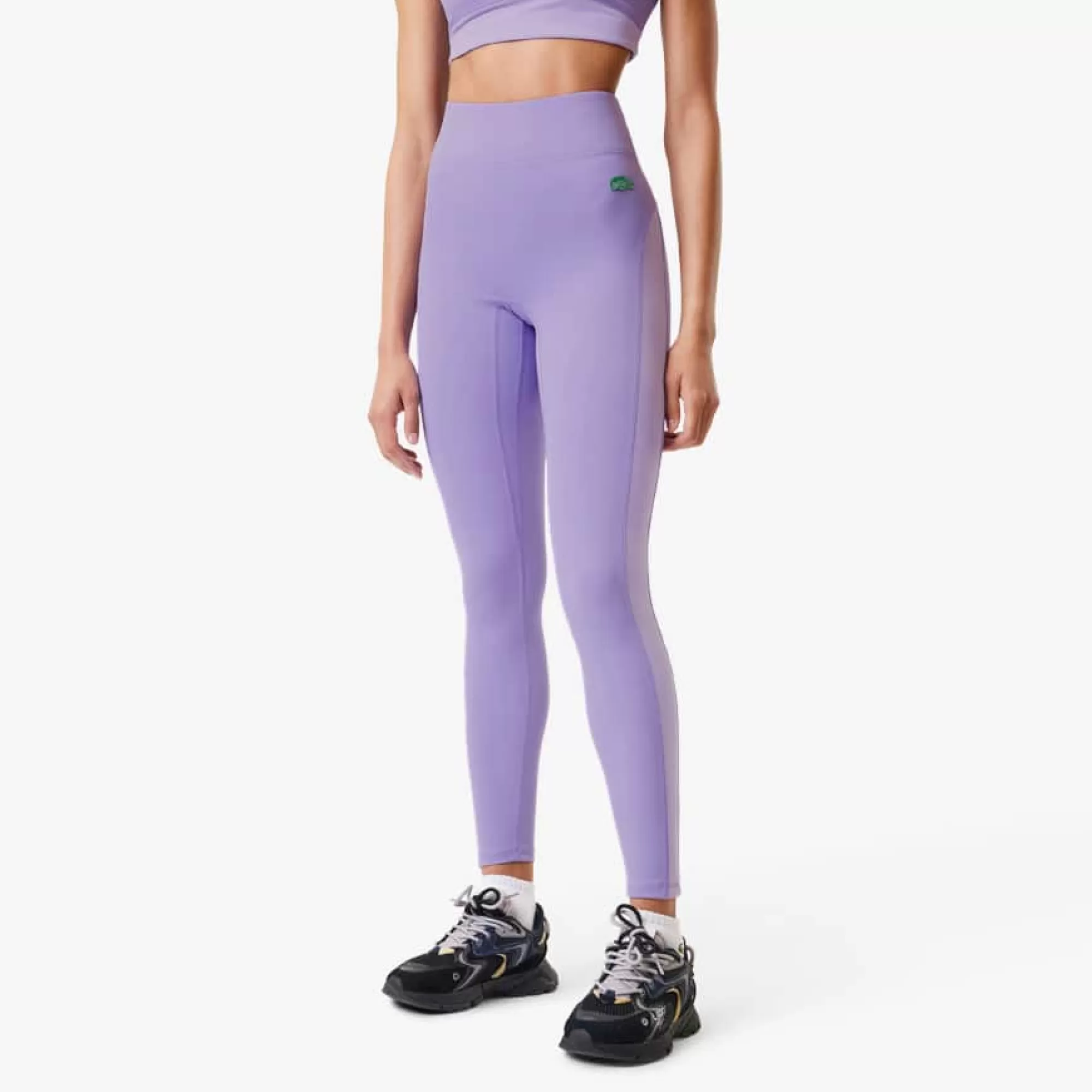 LACOSTE Women's X Bandier All Motion Colorblock Leggings^Women Activewear | Pants & Leggings