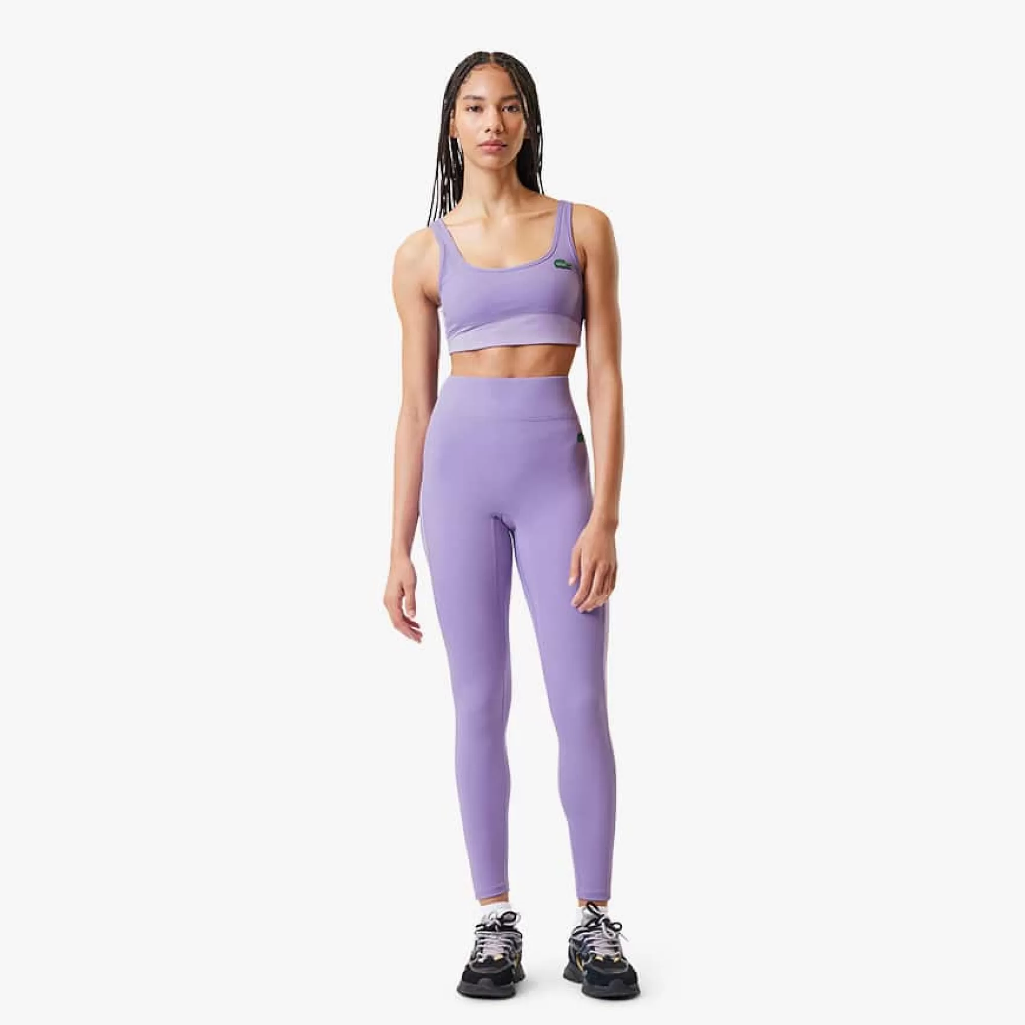 LACOSTE Women's X Bandier All Motion Colorblock Sports Bra^Women Activewear | Matching Sets