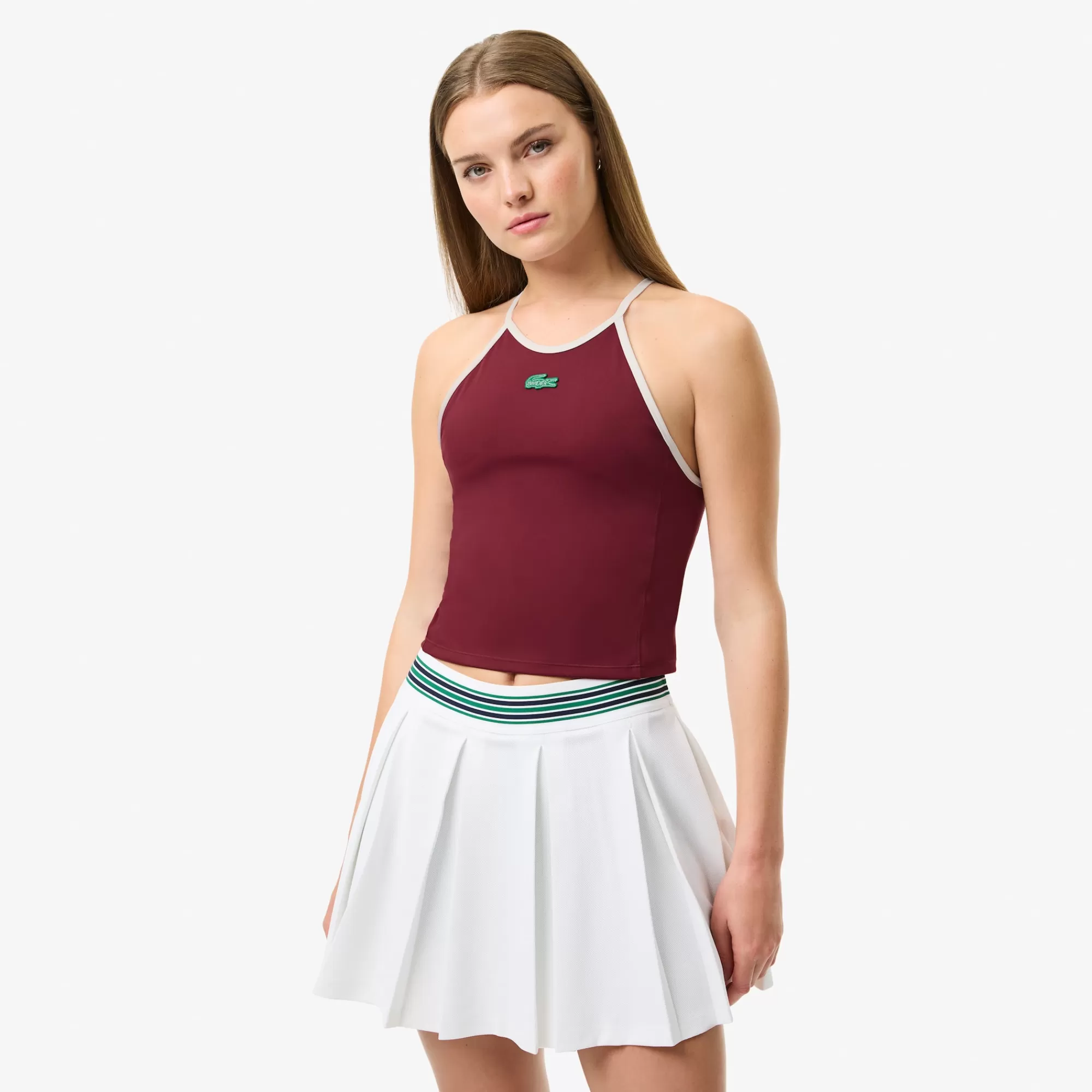 LACOSTE Women's X Bandier All Motion Colorblock Tank^Women Activewear | T-Shirts & Tops