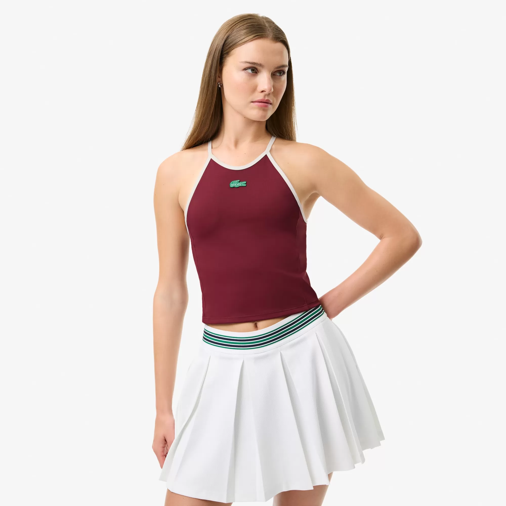 LACOSTE Women's X Bandier All Motion Colorblock Tank^Women Activewear | T-Shirts & Tops