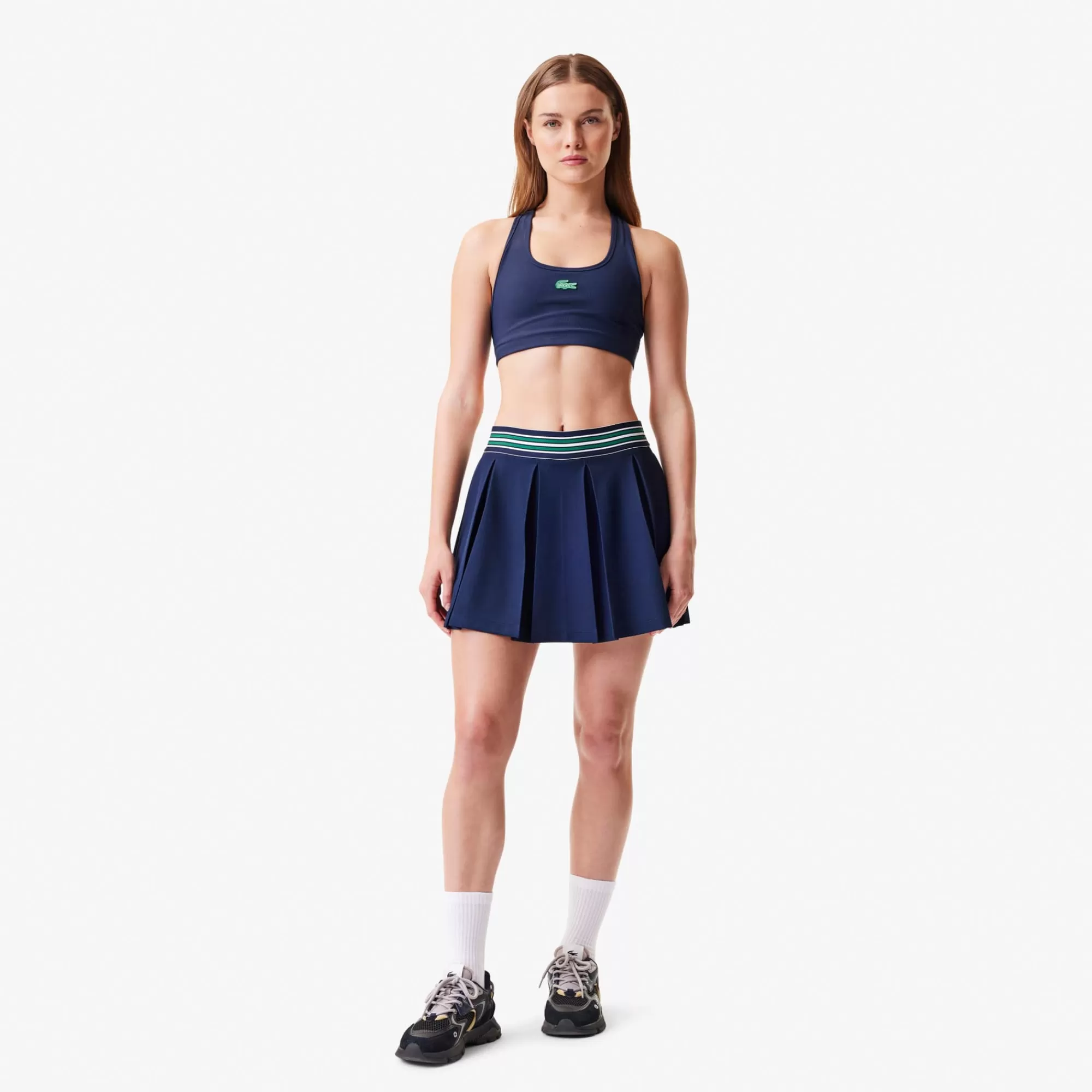 LACOSTE Women's Lined Piqué Tennis Skirt^Women Tennis | Activewear