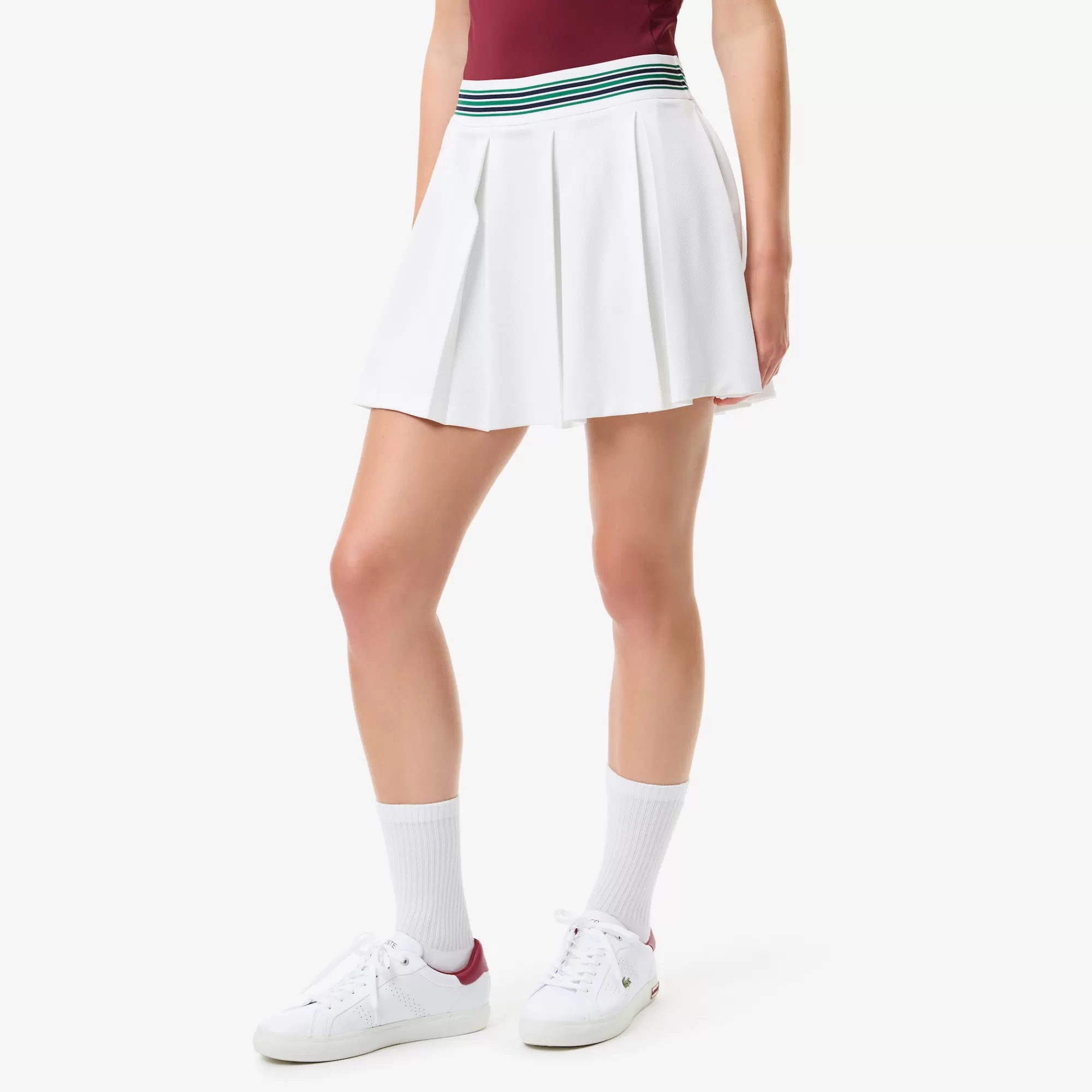 LACOSTE Women's Lined Piqué Tennis Skirt^Women Tennis | Activewear