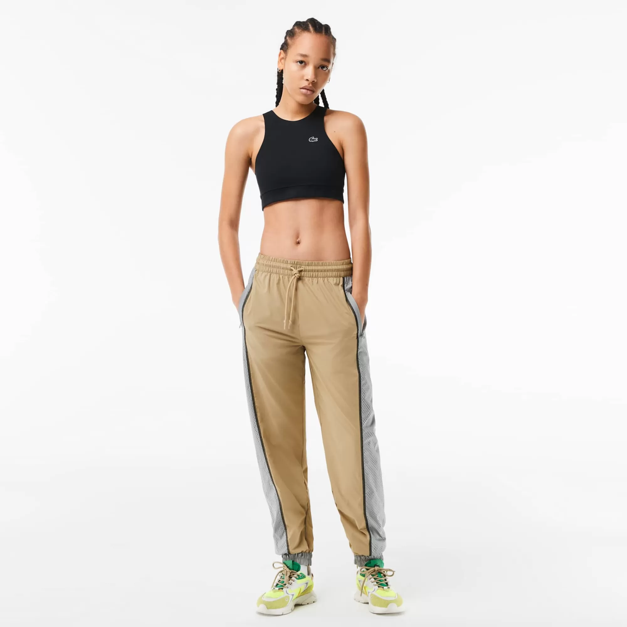 LACOSTE Women’s Perforated Effect Joggers^Women Pants & Leggings