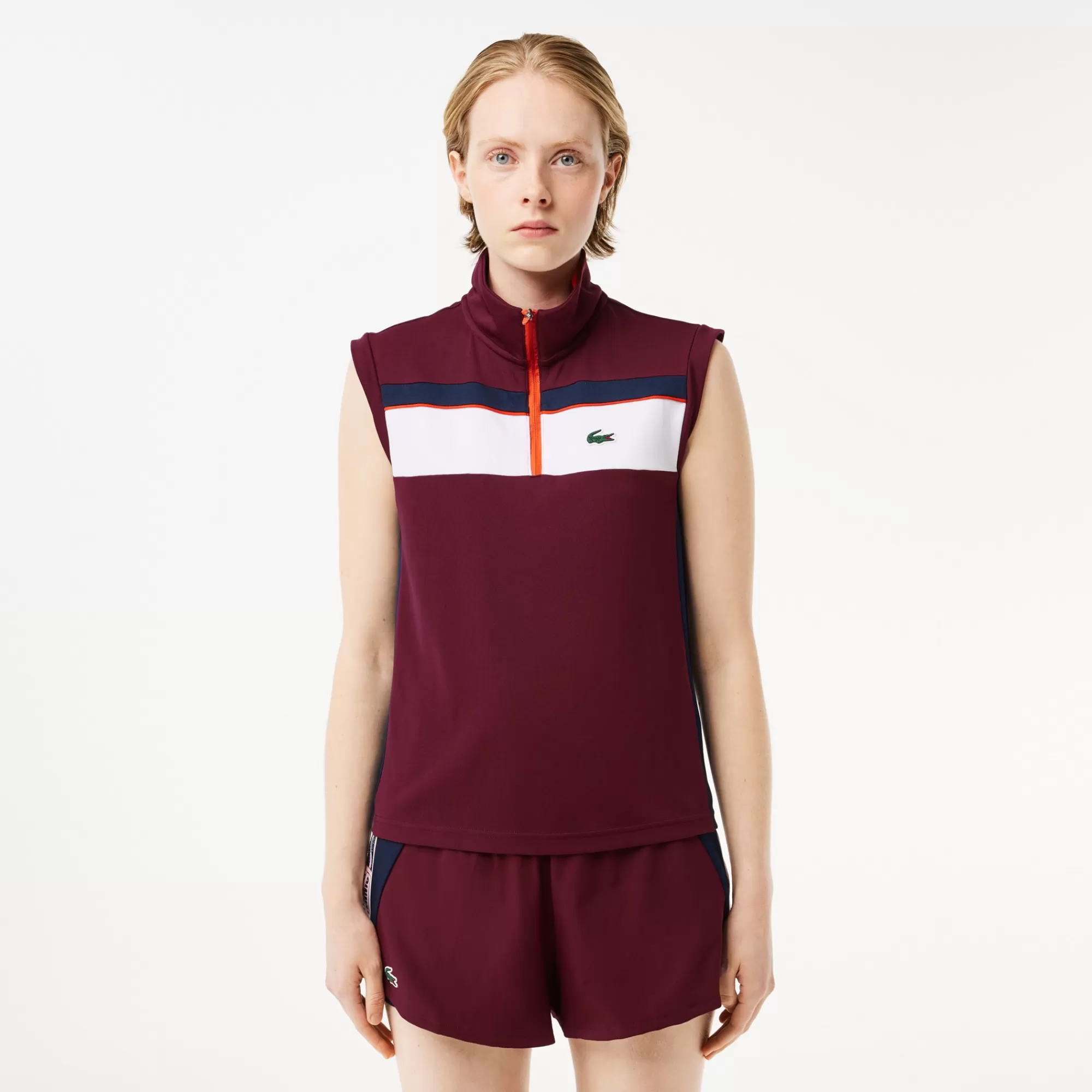 LACOSTE Women's Ripstop Piqué Ultra-Dry Tennis Polo^Women Pickleball | Tennis