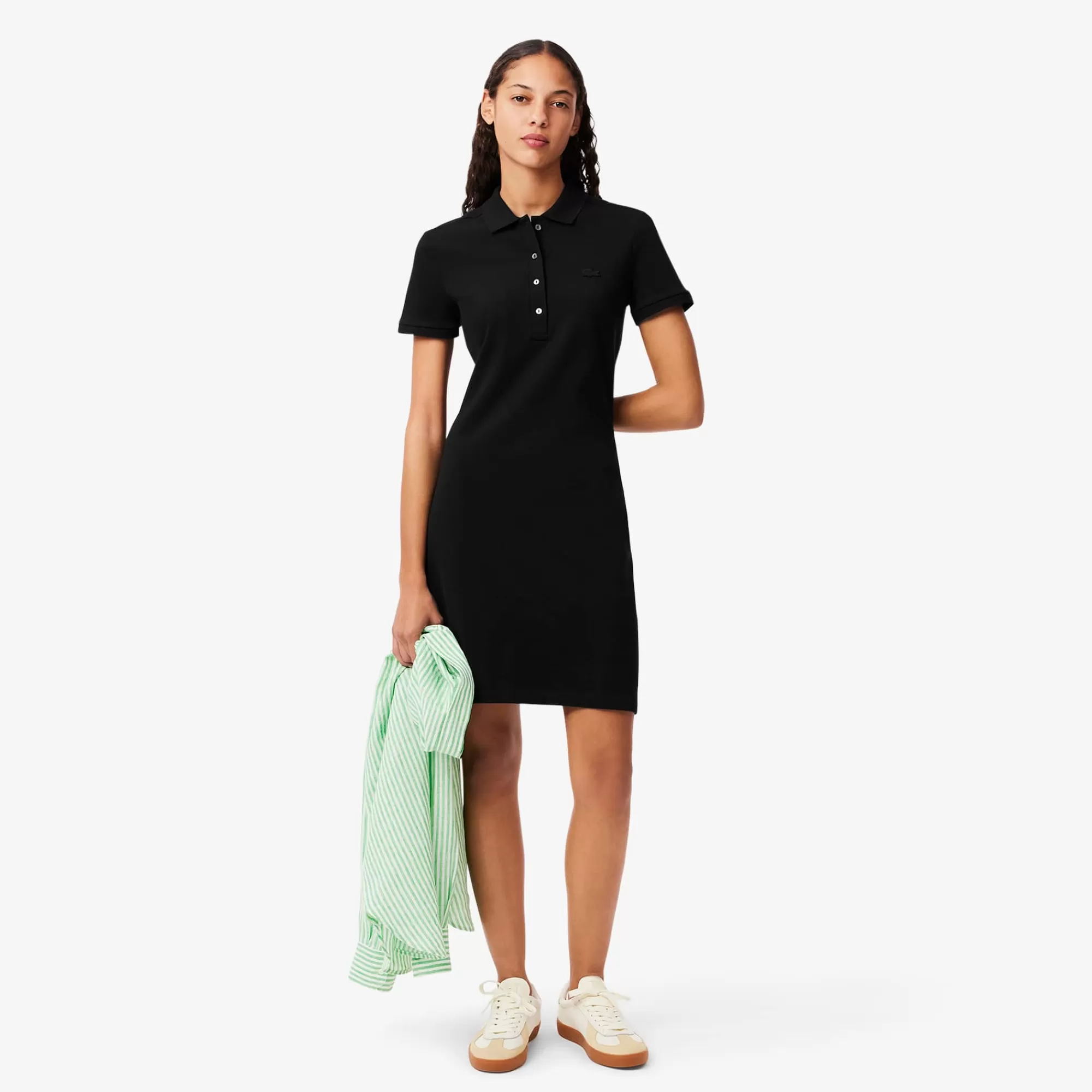 LACOSTE Women's Slim Fit Stretch Mini Piqué Polo Dress^Women Pickleball | Tennis